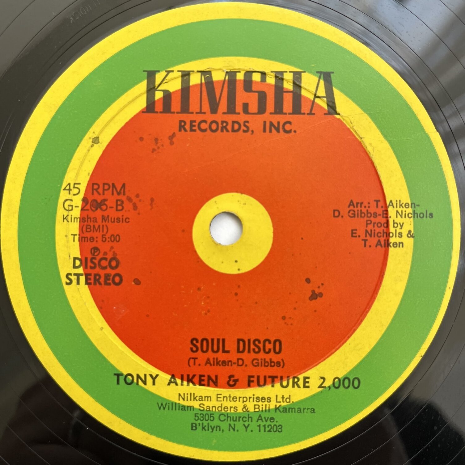画像2: TONY AIKEN & FUTURE 2000 / BETTER DAYS - SOUL DISCO