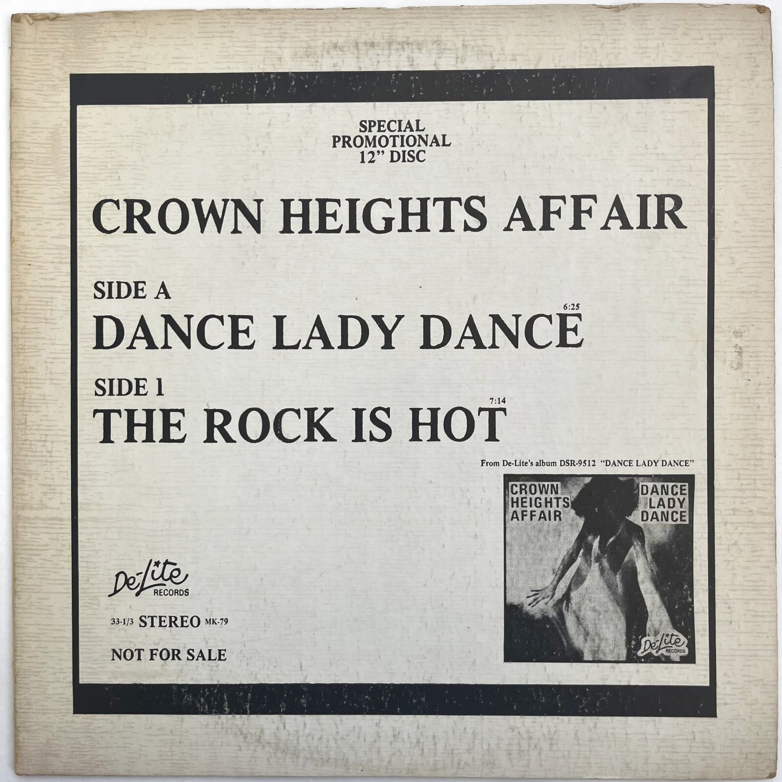画像1: CROWN HEIGHTS AFFAIR / DANCE LADY DANCE