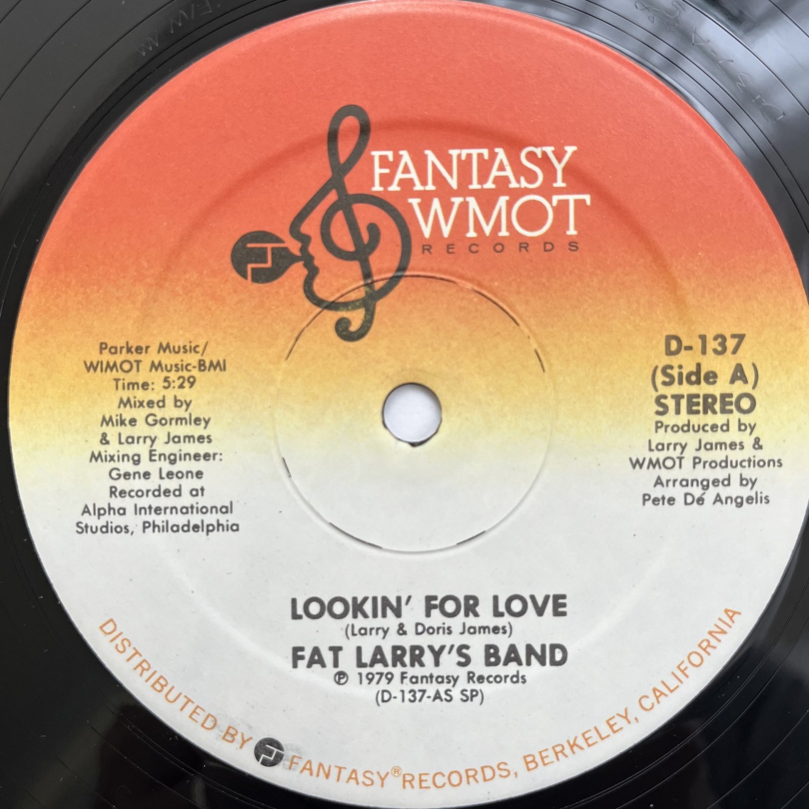 画像1: FAT LARRY'S BAND / LOOKIN' FOR LOVE