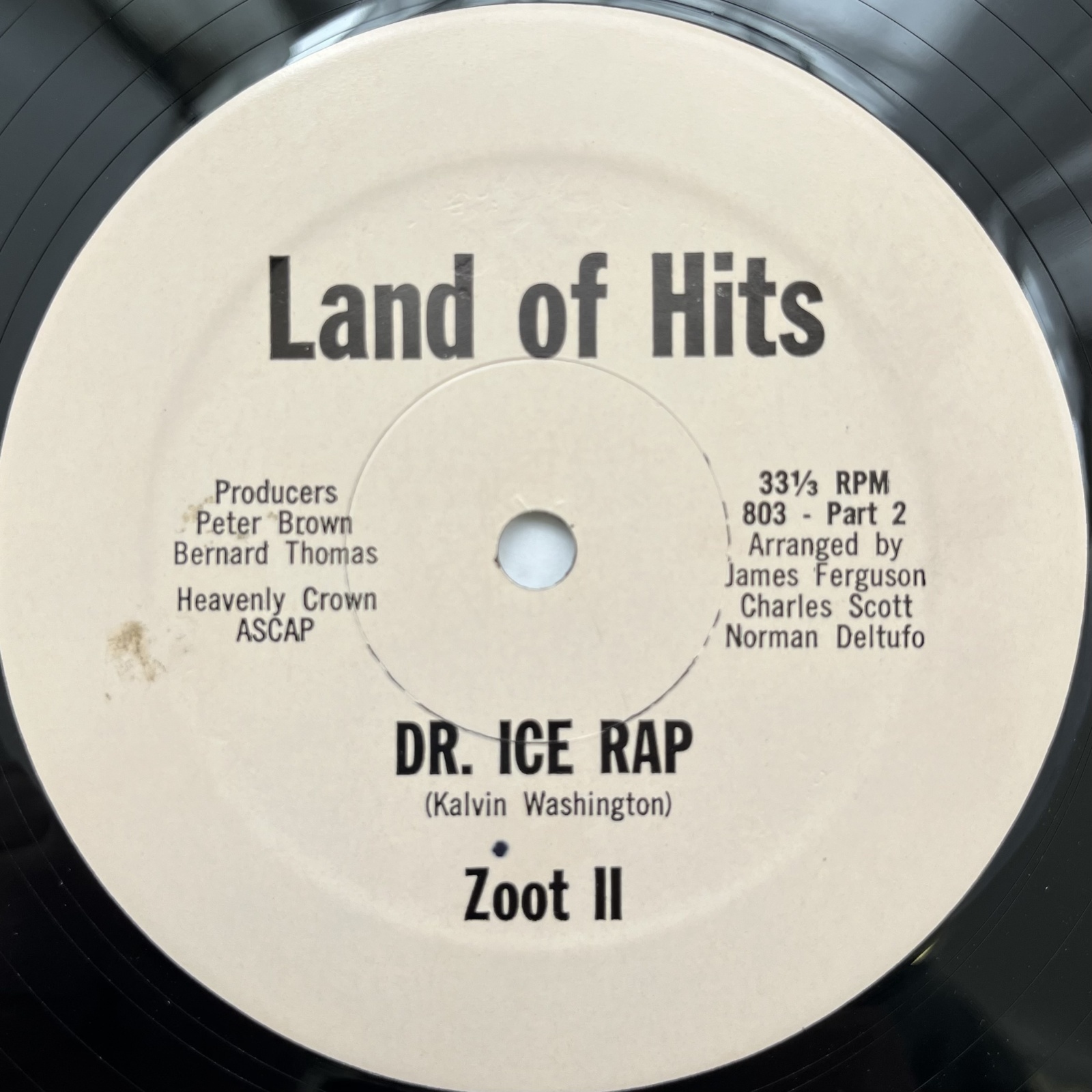 画像2: ZOOT II / DR.ICE RAP