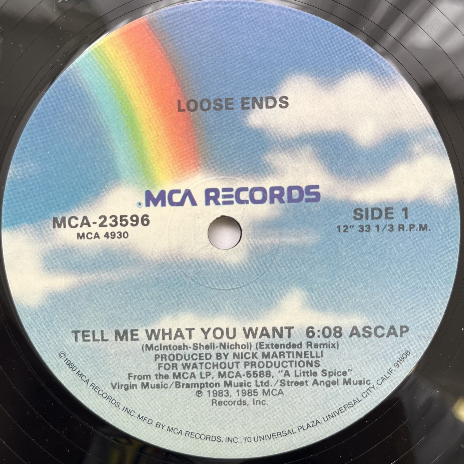 画像2: LOOSE ENDS / TELL ME WHAT YOU WANT