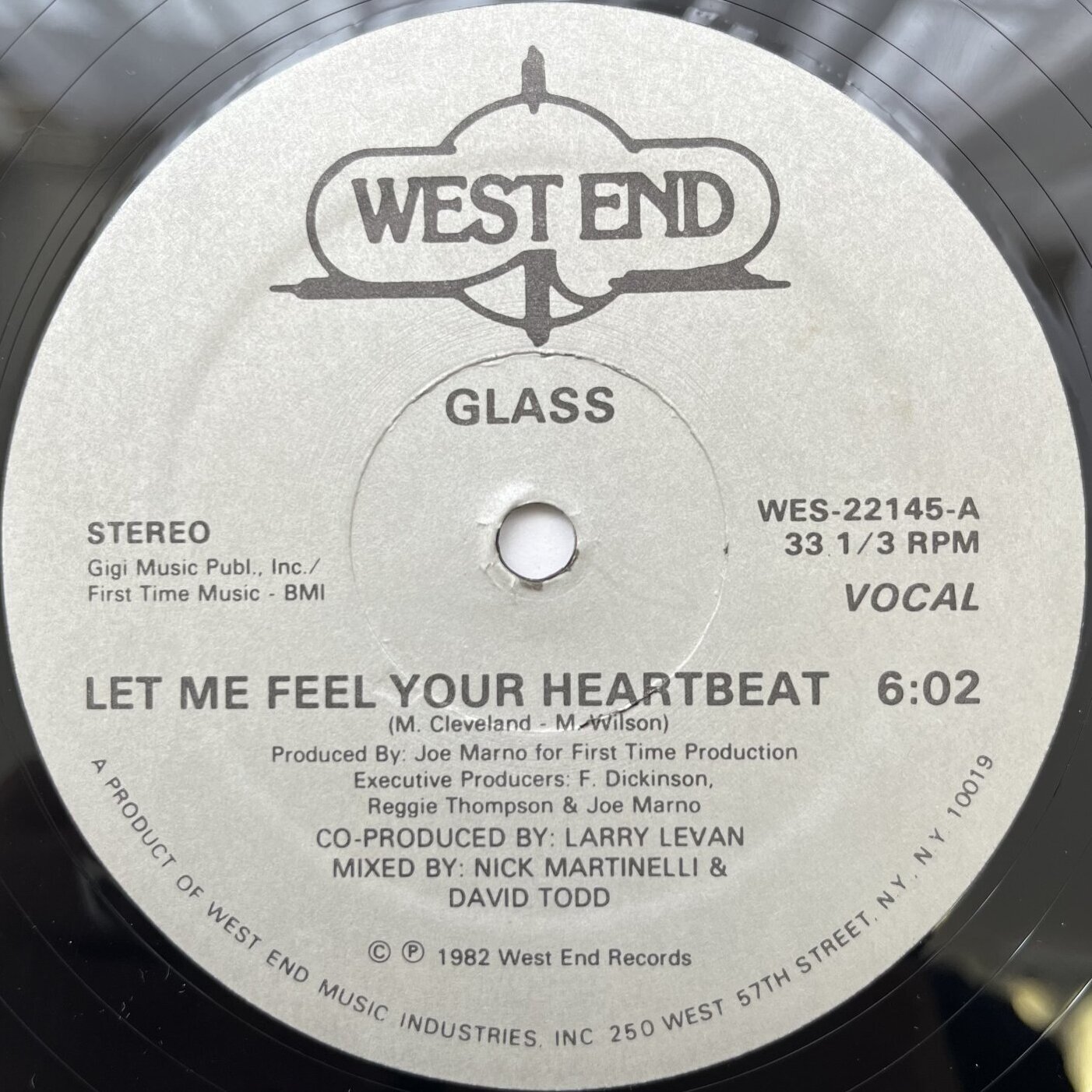 画像1: GLASS / LET ME FEEL YOUR HEARTBEAT