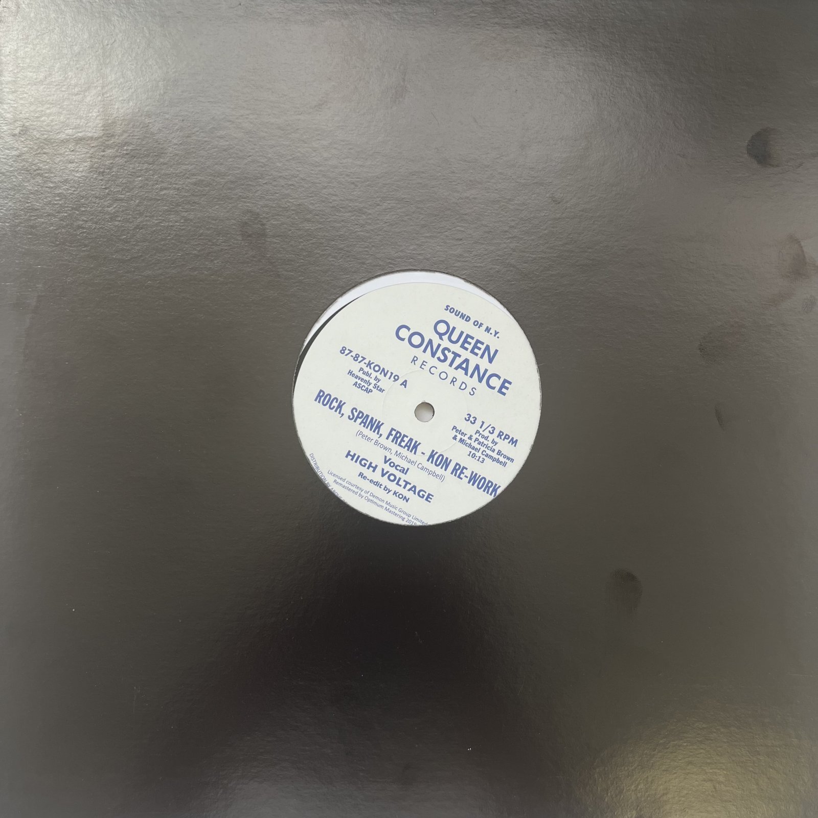 画像3:  HIGH VOLTAGE / ROCK, SPANK, FREAK (KON RE-WORK) - CHAIN REACTION / DANCE FREAK (MOPLEN RE-FREAK) 