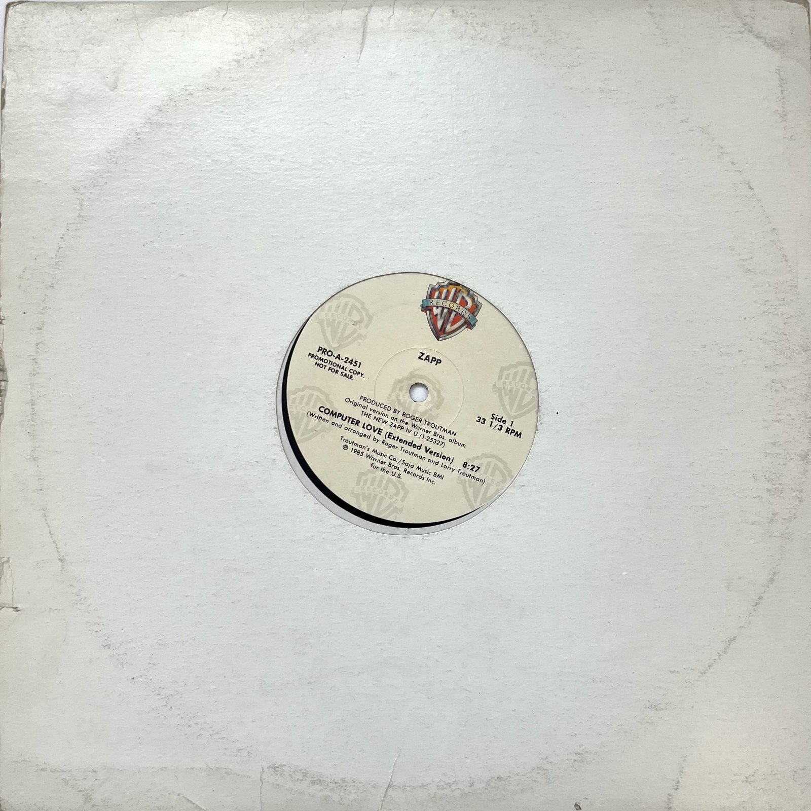 画像3: ZAPP / COMPUTER LOVE