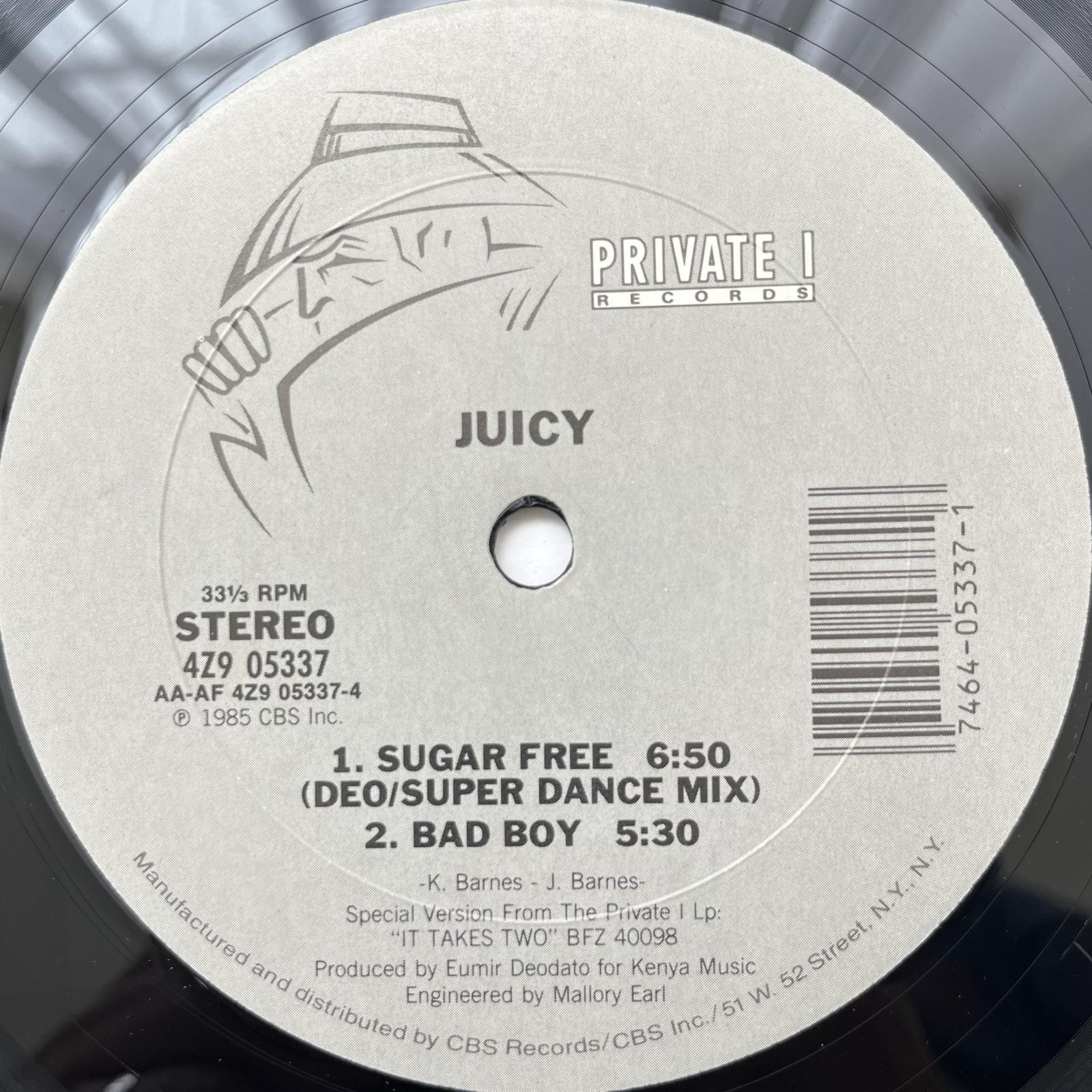 画像2: JUICY / SUGAR FREE (REMIX)
