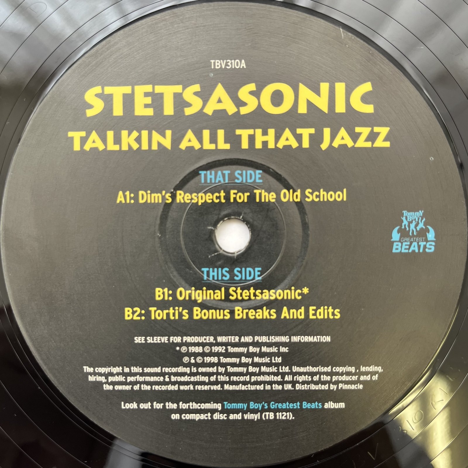 画像3: STETSASONIC / TALKIN' ALL THAT JAZZ REMIX BY DIMITRI FROM PARIS