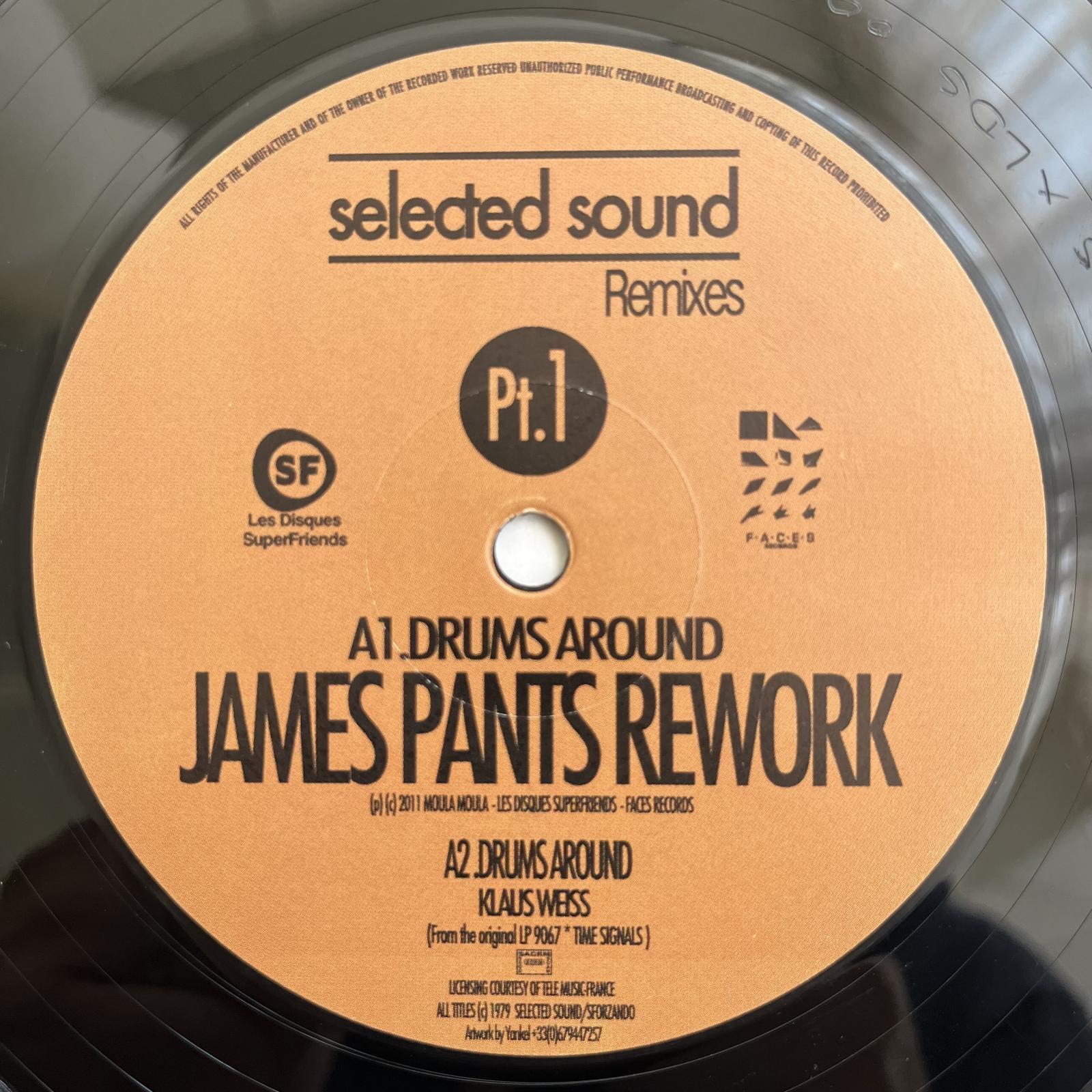 画像1: JAMES PANTS & TOM NOBLE / SELECTED SOUND REMIXES PT.1 