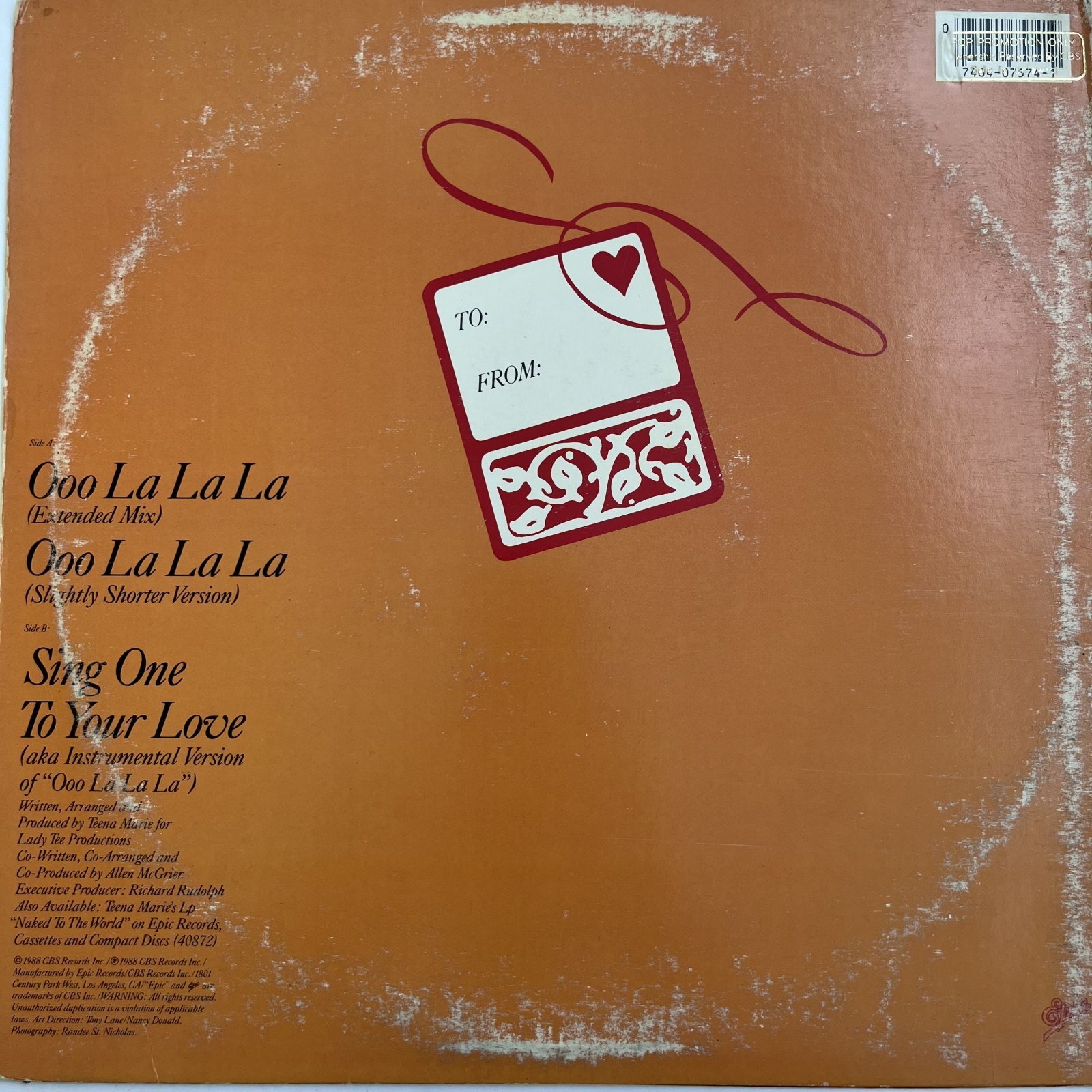 画像2: TEENA MARIA / OOO LA LA LA