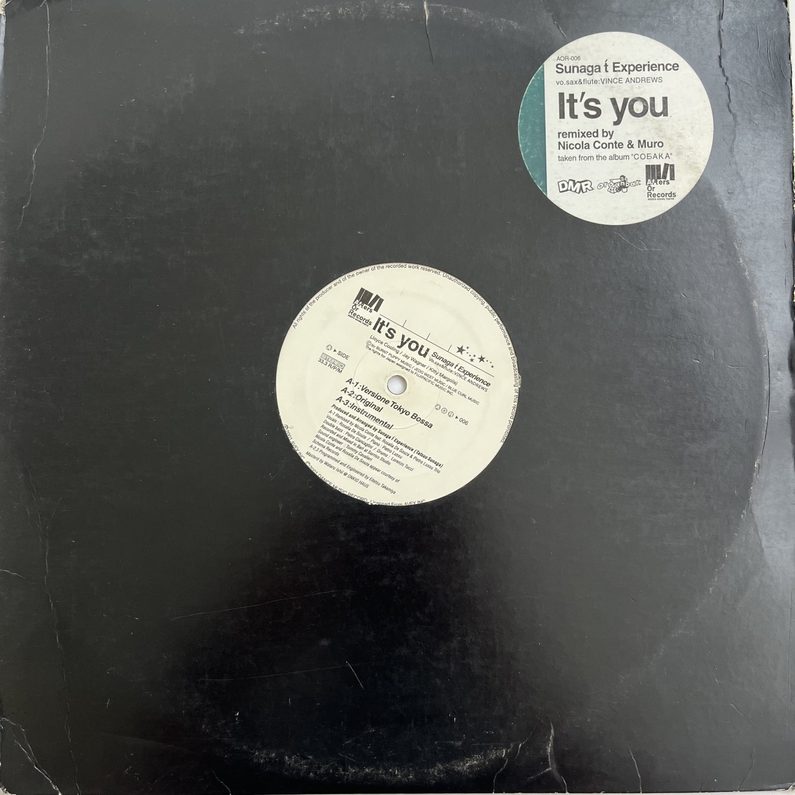 画像1: SUNAGA 'T EXPERIENCE / IT'S YOU