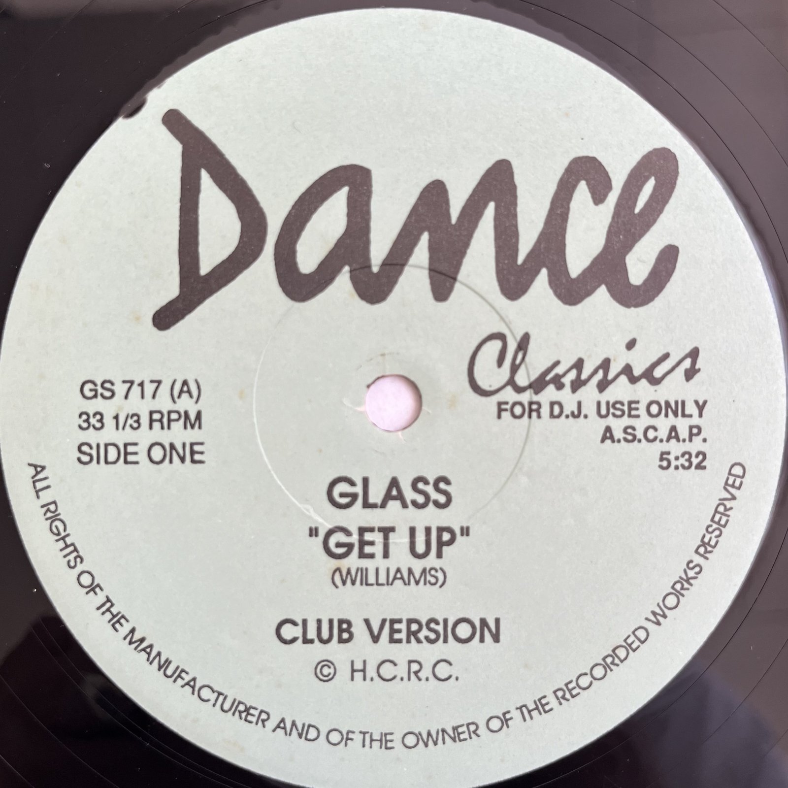 画像1: GLASS / GET UP - T.C. CURTIS / SLAVE OF LOVE