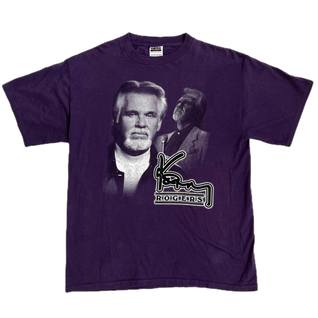 画像1: VINTAGE T-shirt "KENNY ROGERS"