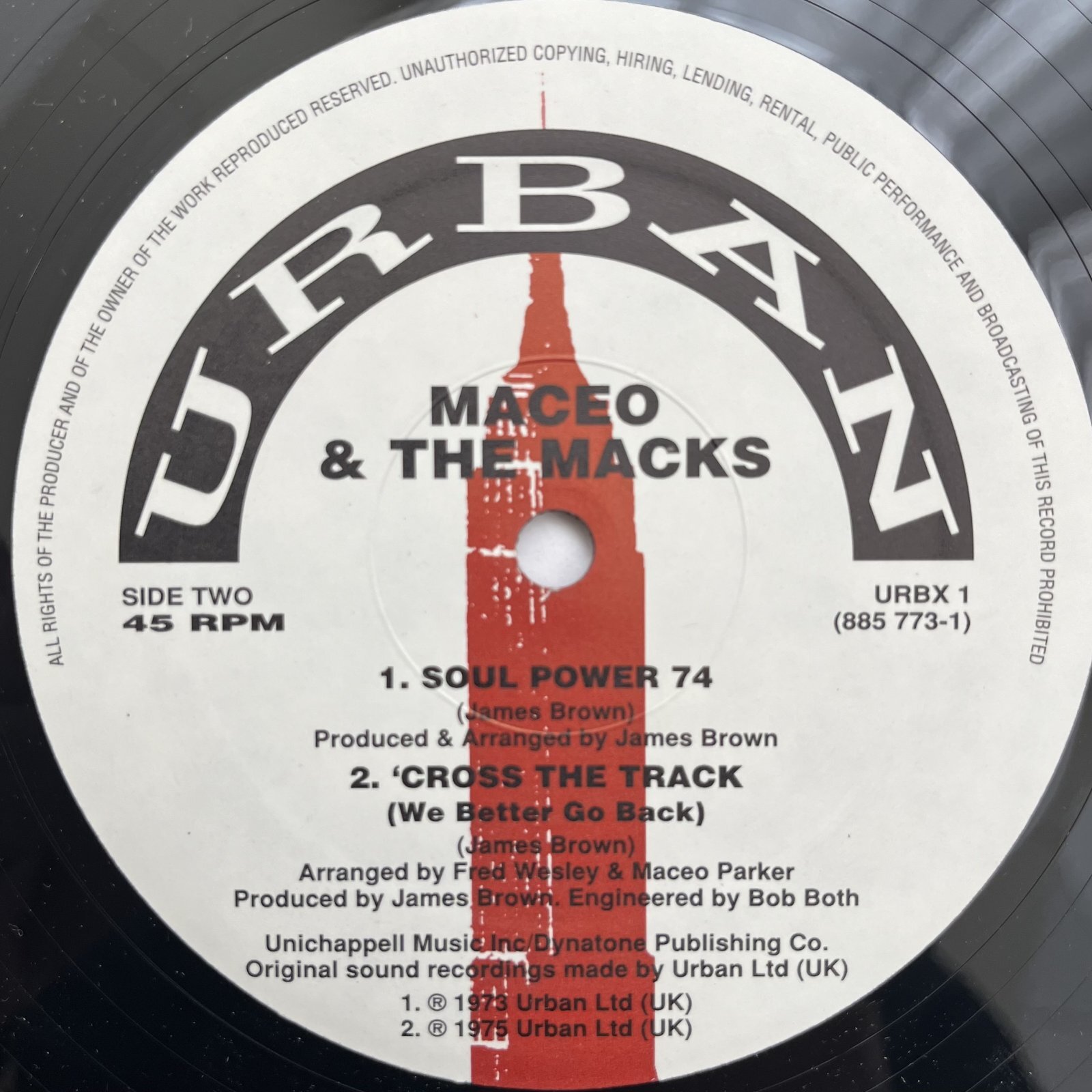 画像2: MACEO & THE MACKS / CROSS THE TRACK (WE BETTER GO BACK) - SOUL POWER 74