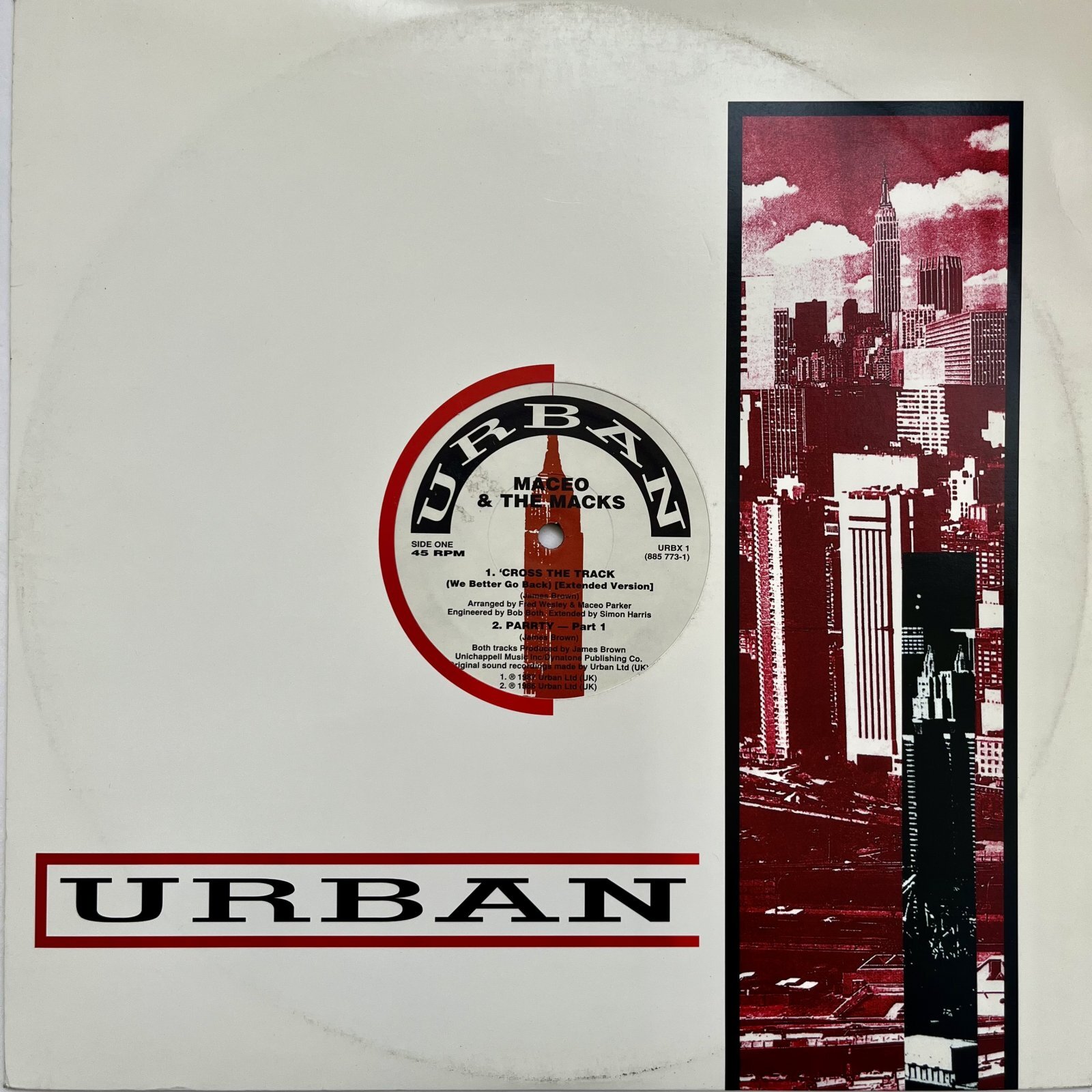 画像3: MACEO & THE MACKS / CROSS THE TRACK (WE BETTER GO BACK) - SOUL POWER 74