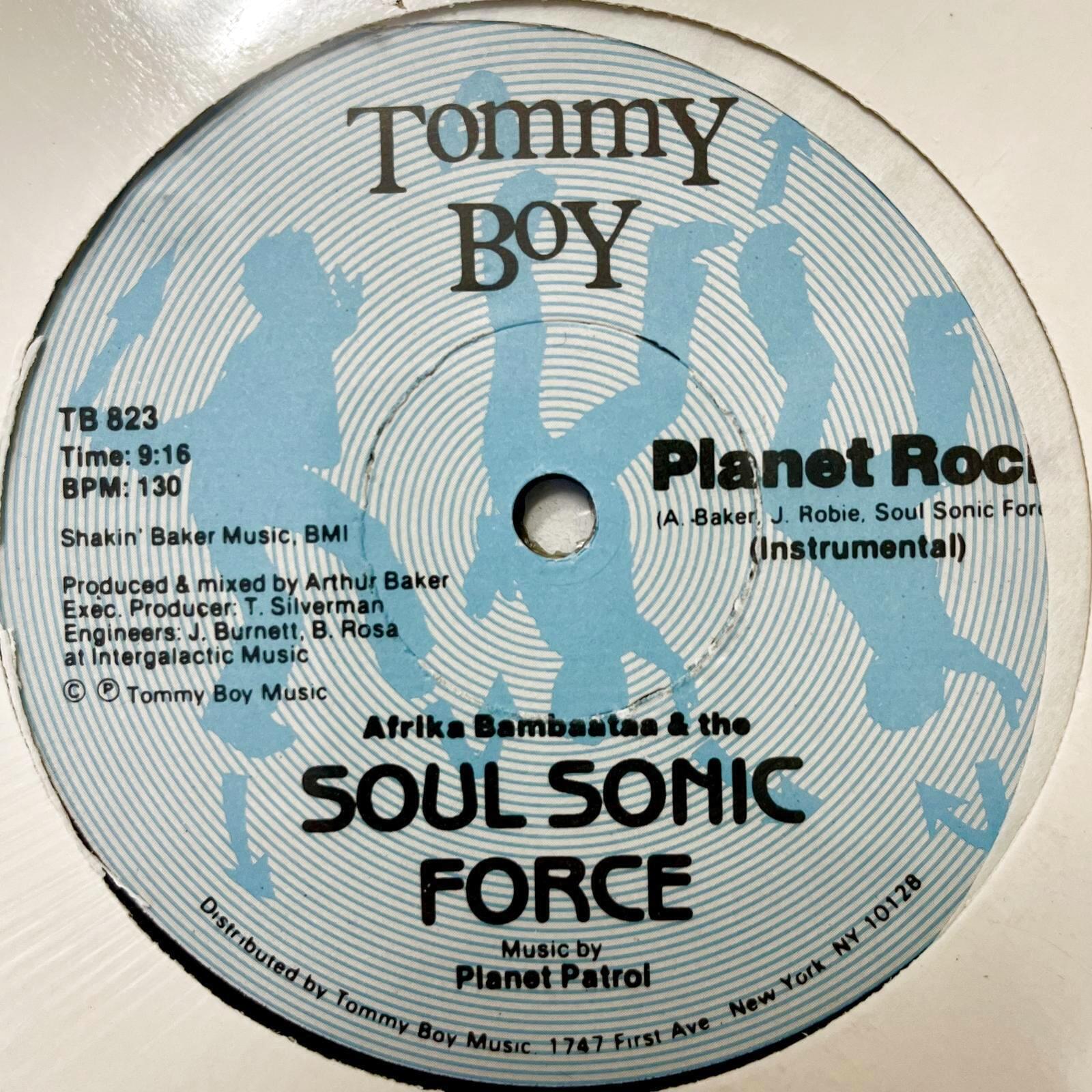 画像2: AFRIKA BAMBAATAA &  THE SOUL SONIC FORCE / PLANET ROCK