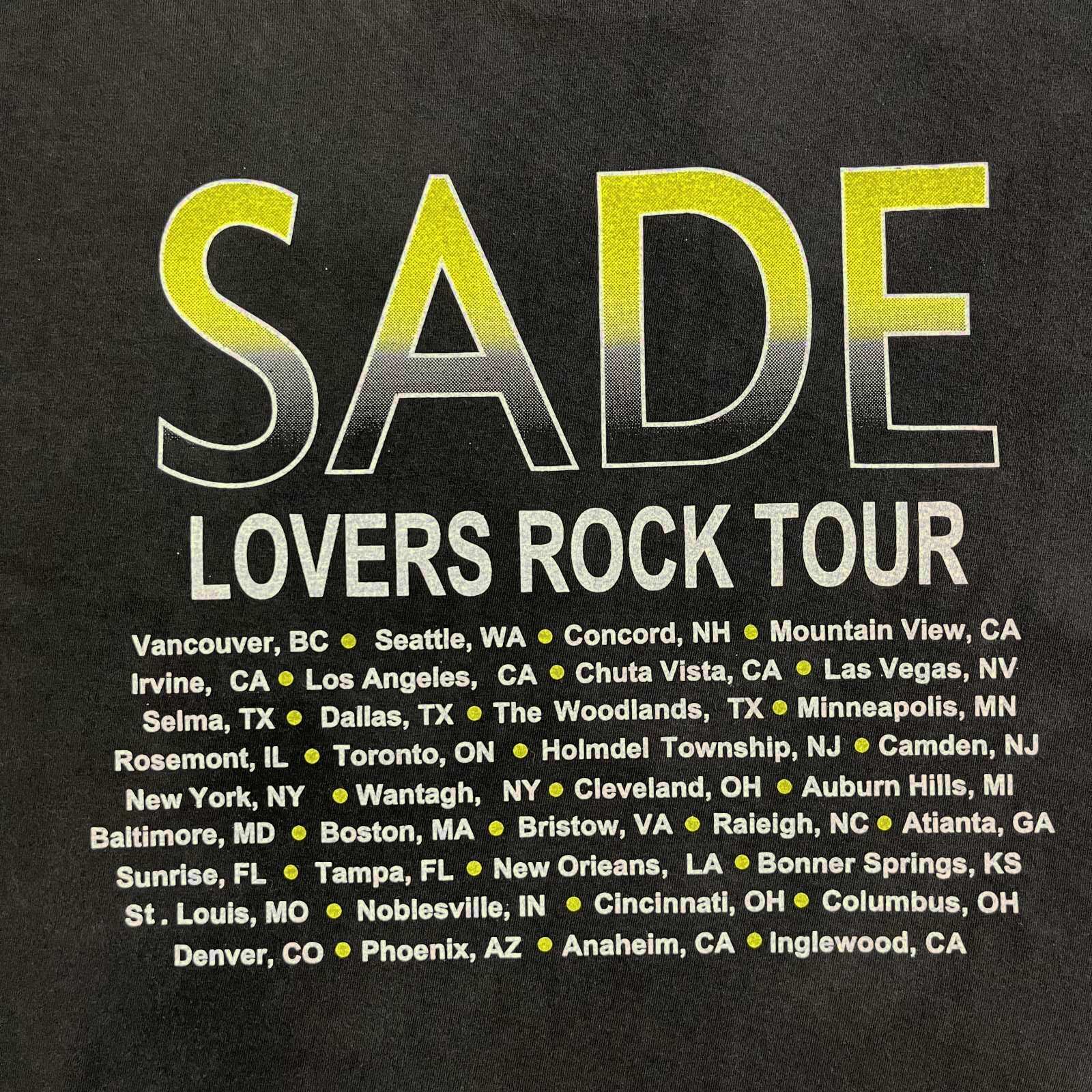 画像6: BOOTLEG T-shirt "SADE / LOVERS ROCK TOUR"