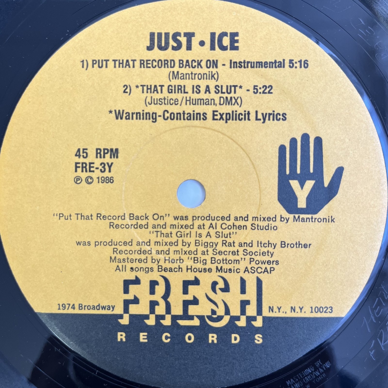 画像4: JUST-ICE / PUT THAT RECORD BACK ON - LATOYA