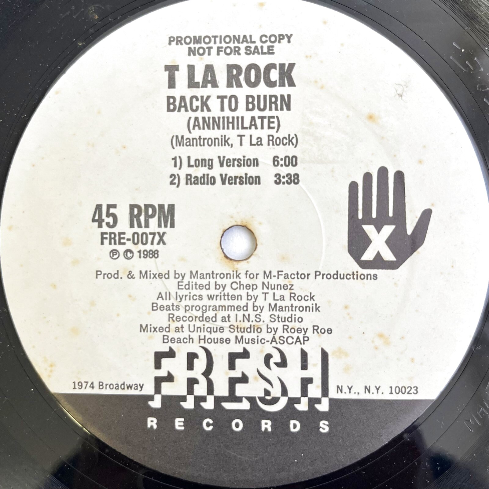 画像3: T LA ROCK / BACK TO BURN