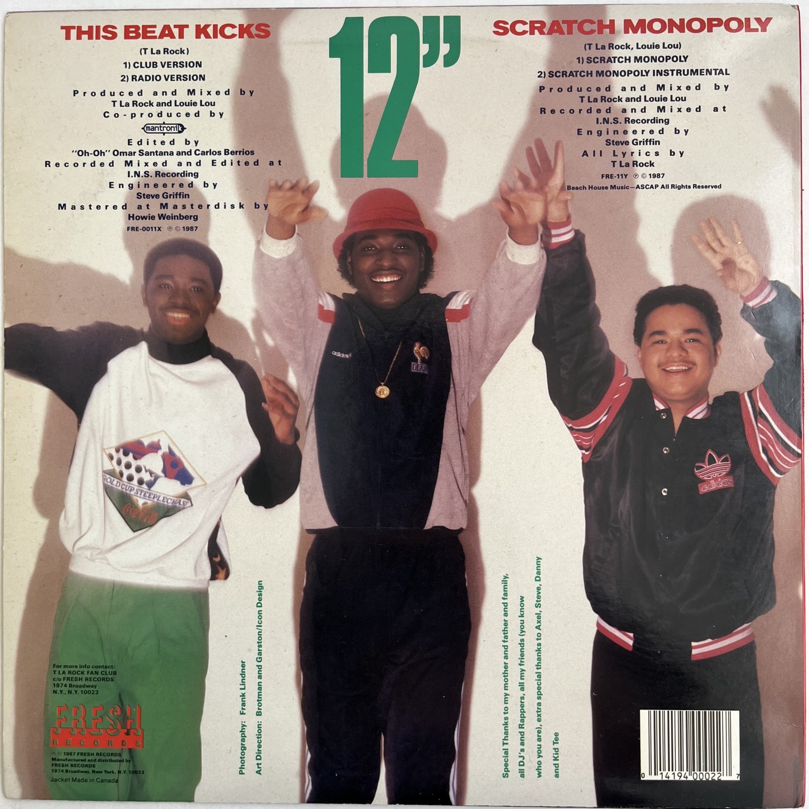 画像2: T LA ROCK / THIS BEAT KICKS