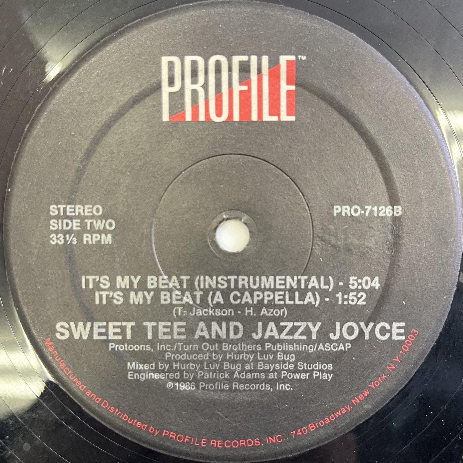 画像2: SWEET TEE & JAZZY JOYCE / IT'S MY BEAT