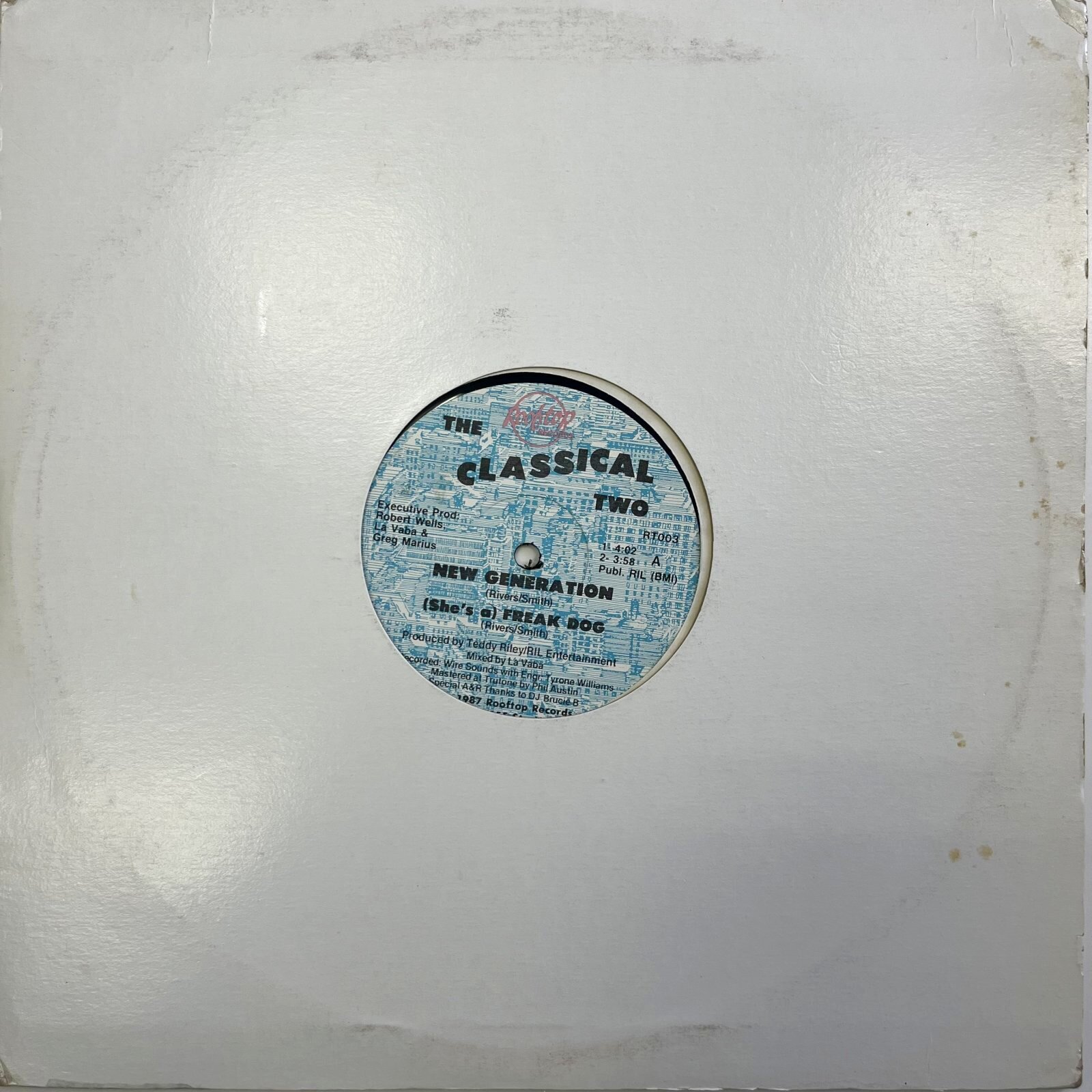 Classical Two - New Generation (シールド) THE CLASSICAL TWO / NEW GENERATION - Breakwell Records