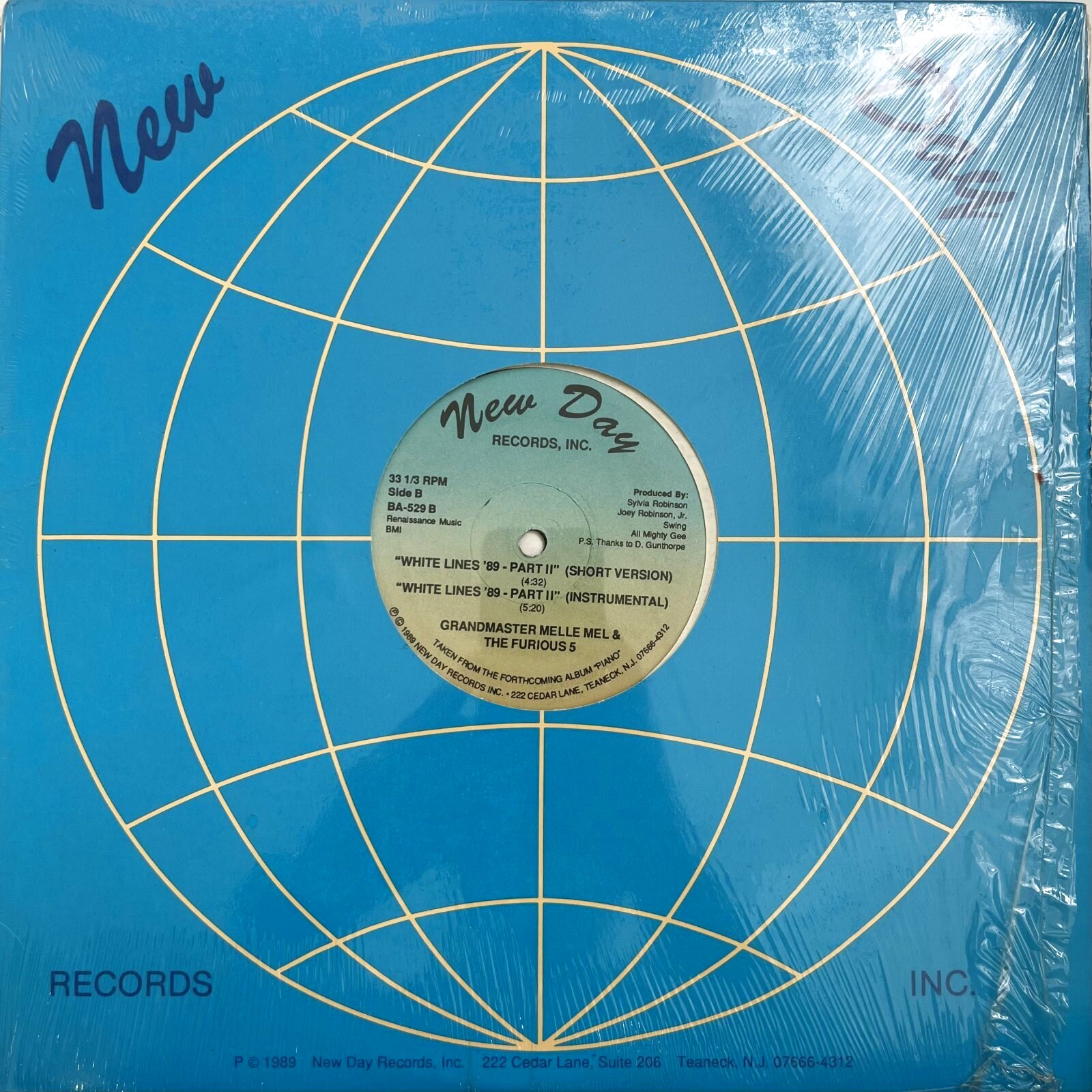 画像3: GRANDMASTER MELLE MEL & THE FURIOUS 5 / WHITE LINES '89 PART.2