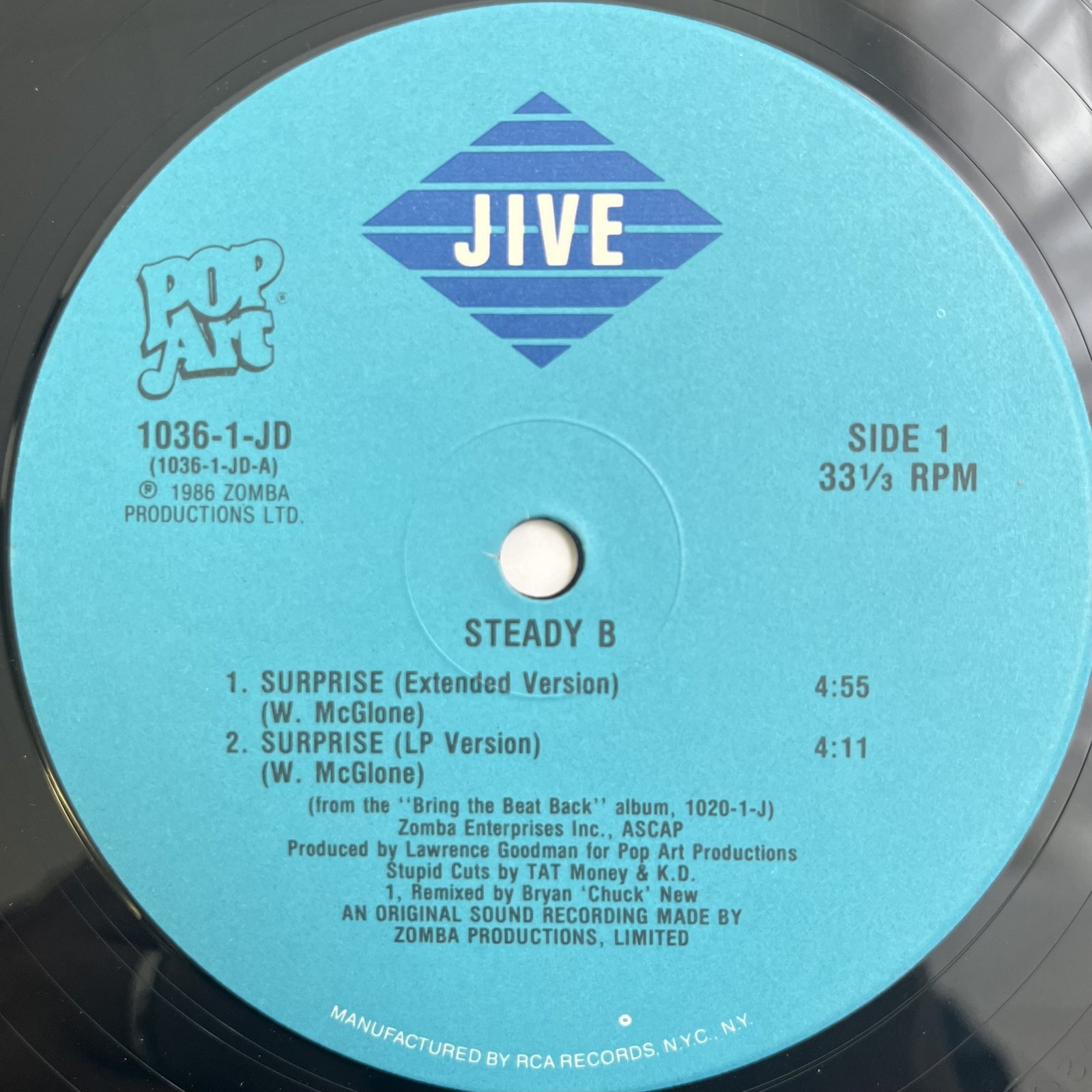 画像2: STEADY B / SURPRISE - GET PHYSICAL