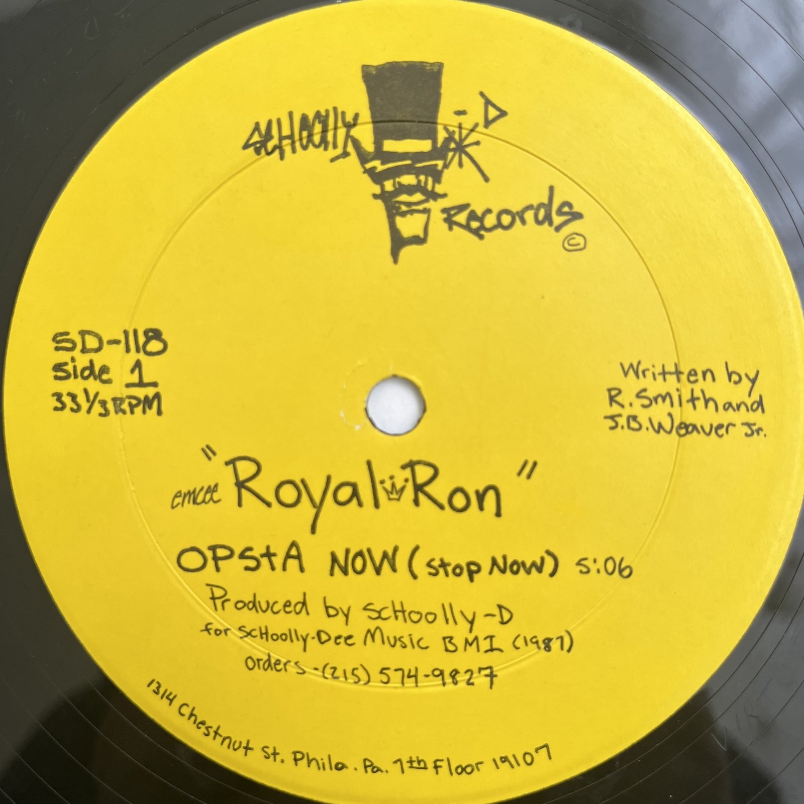 画像2:  ROYAL RON / OPSTA NOW