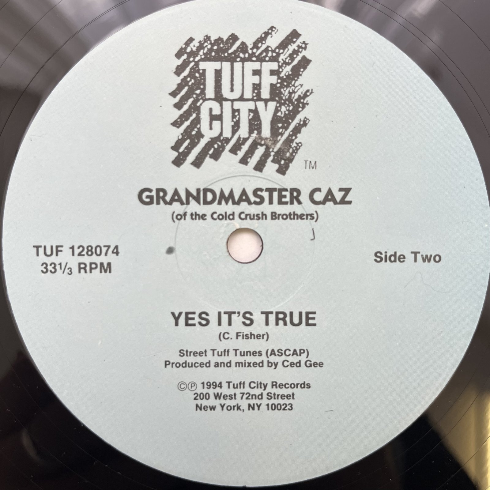 画像2: GRANDMASTER CAZ / TO ALL THE PARTY PEOPLE 