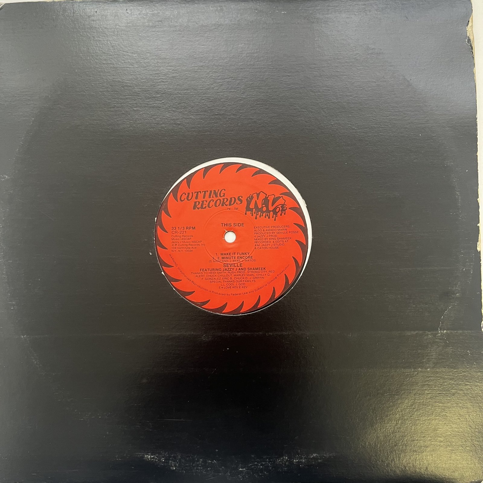 画像3: SEVILLE feat. JAZZY J AND SHAMEEK / MAKE IT FUNKY