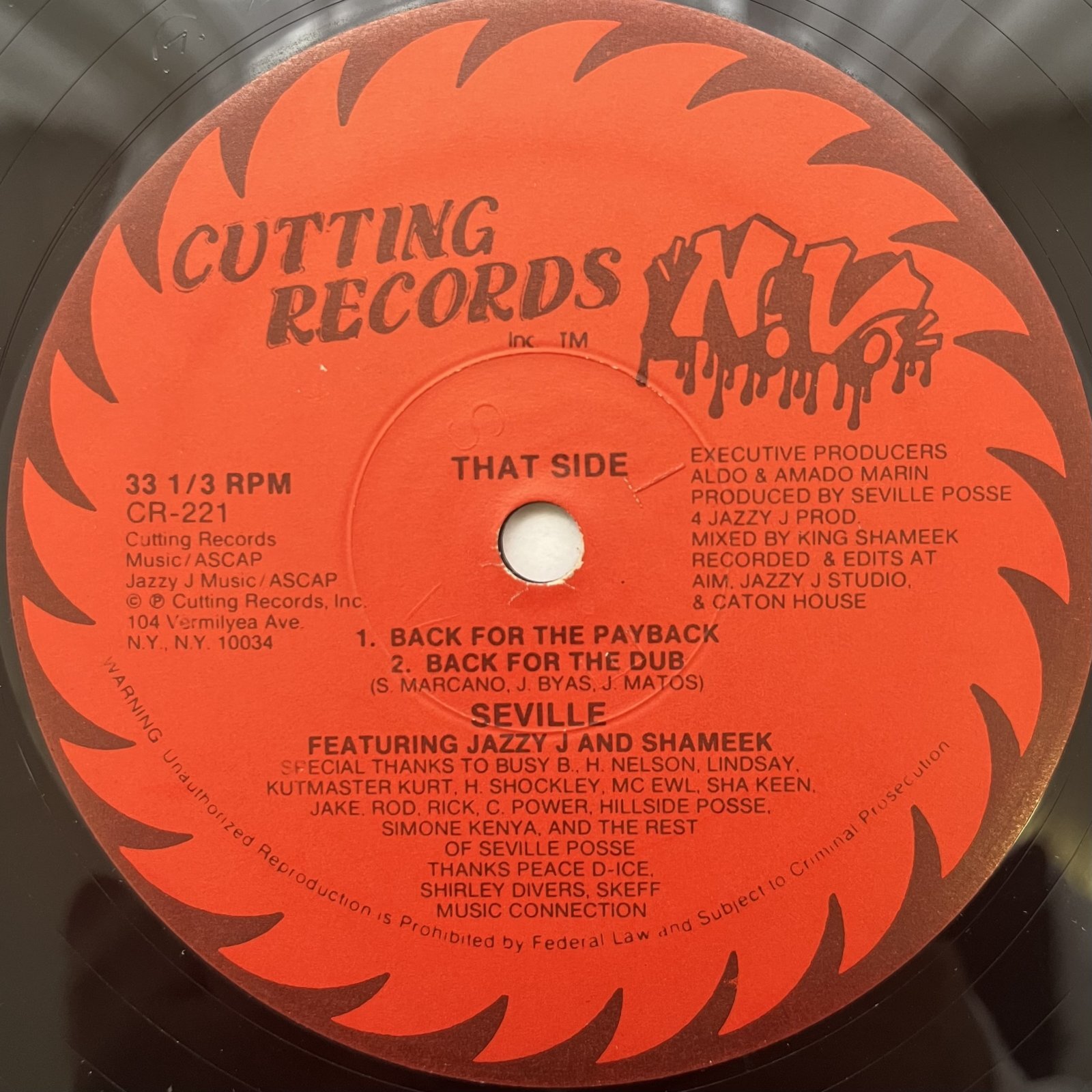 画像2: SEVILLE feat. JAZZY J AND SHAMEEK / MAKE IT FUNKY