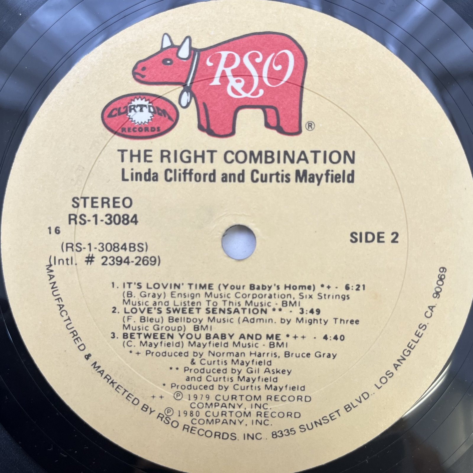 画像4: LINDA CLIFFORD & CURTIS MAYFIELD / THE RIGHT COMBINATION