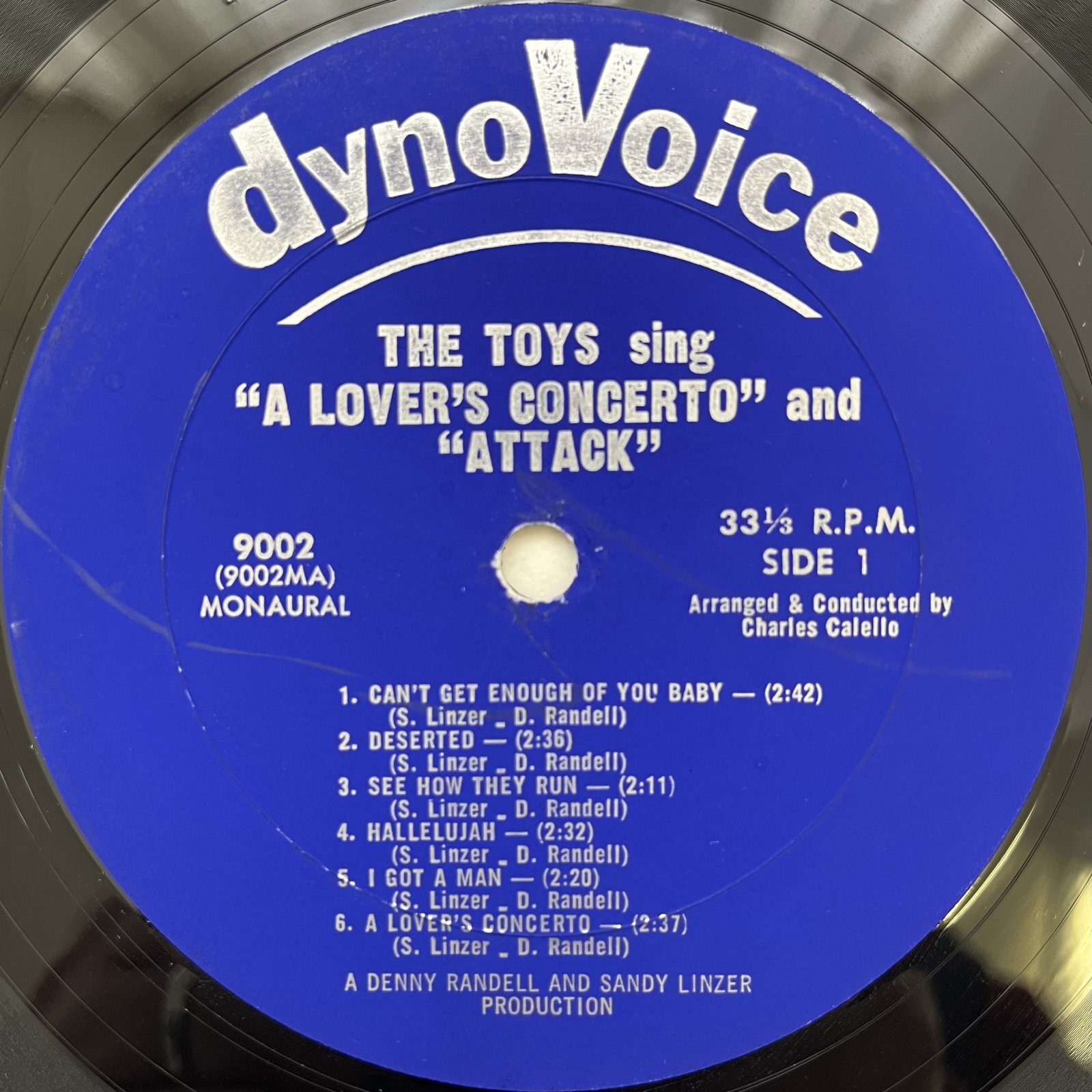 画像3: THE TOYS / TOYS SING "A LOVER'S CONCERTO" AND "ATTACK"