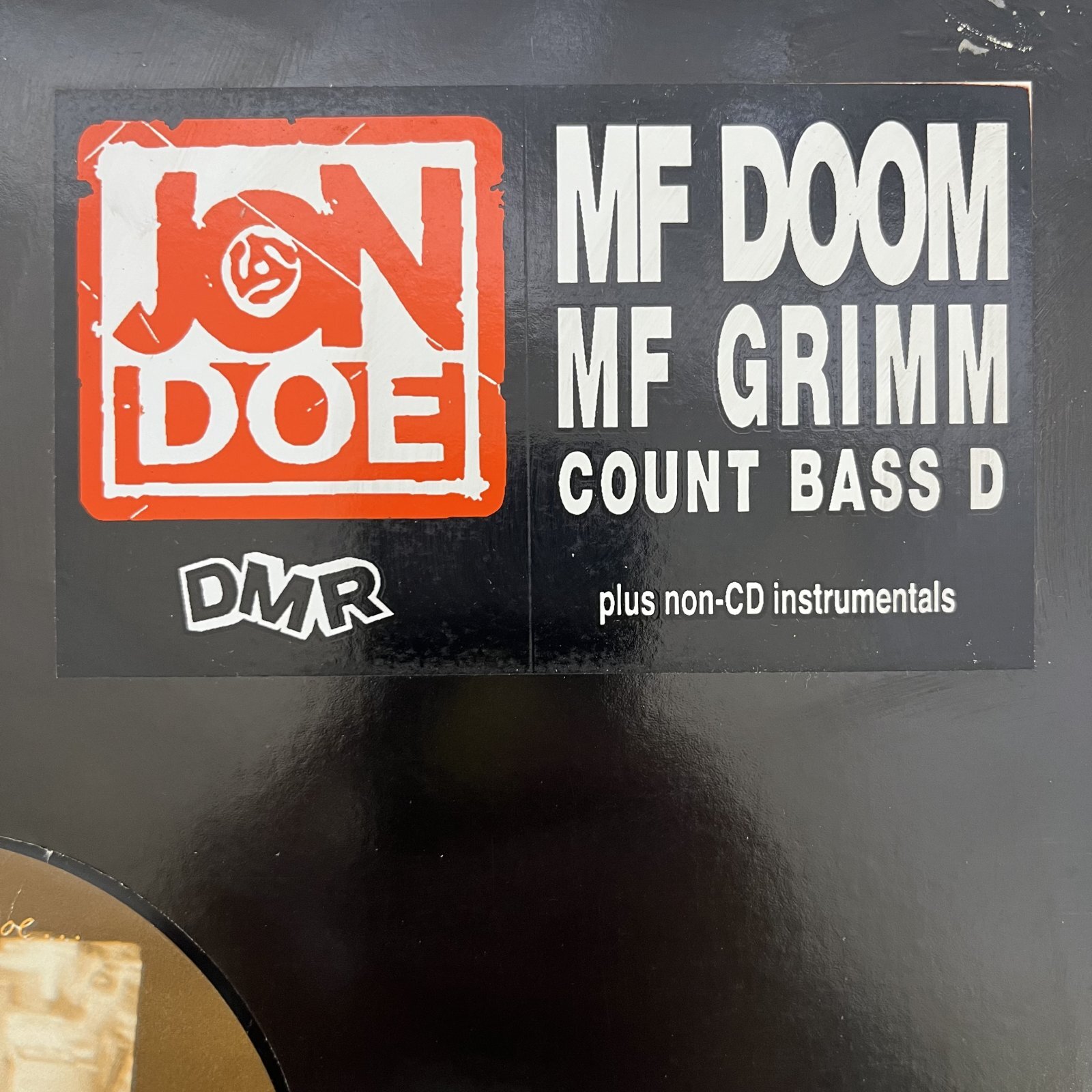 画像2: JON DOE / MEET JON DOE... (feat. MF DOOM, MF GRIMM, COUNT BASS D）
