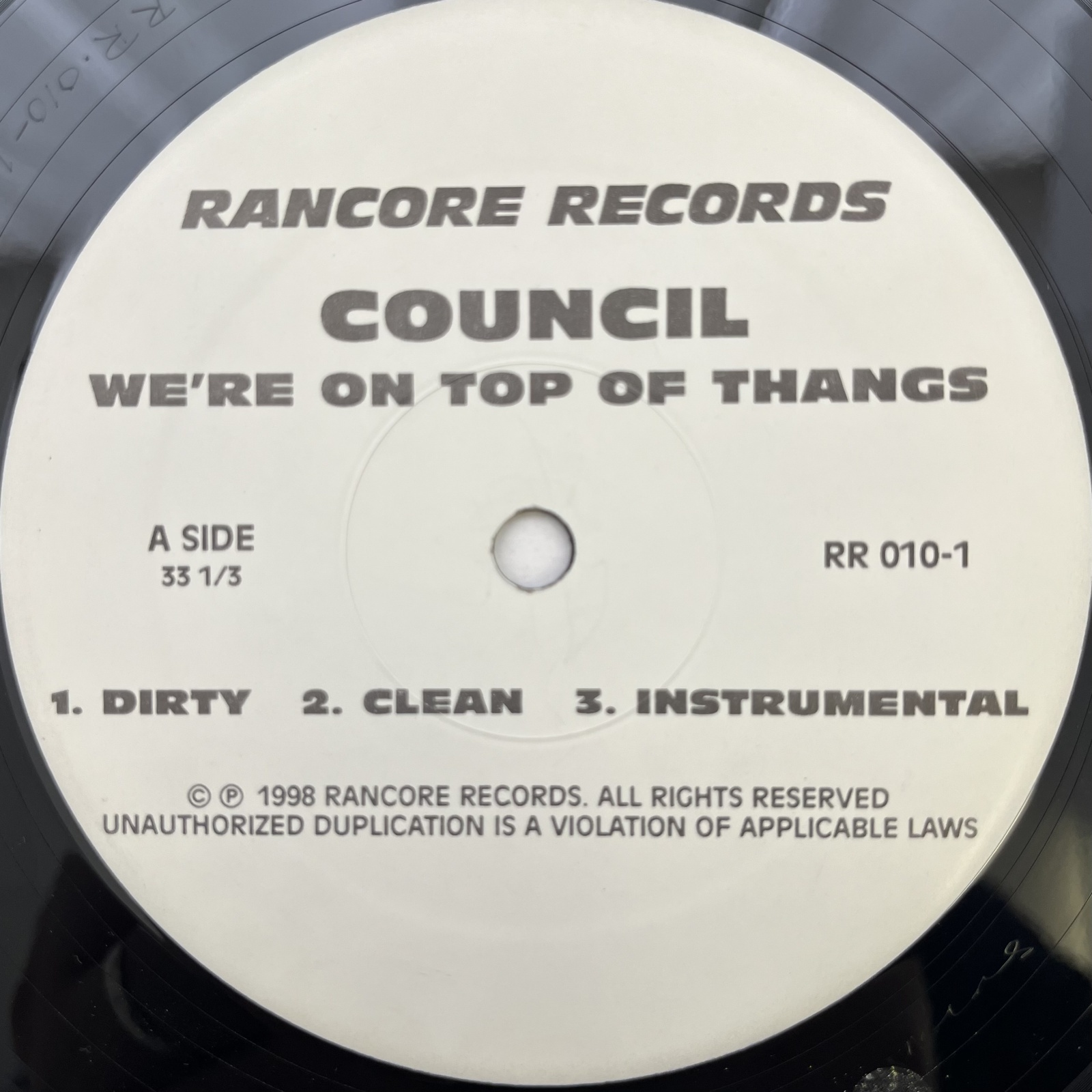 画像4: COUNCIL / WE'RE ON TOP OF THANGS - BANANNAS