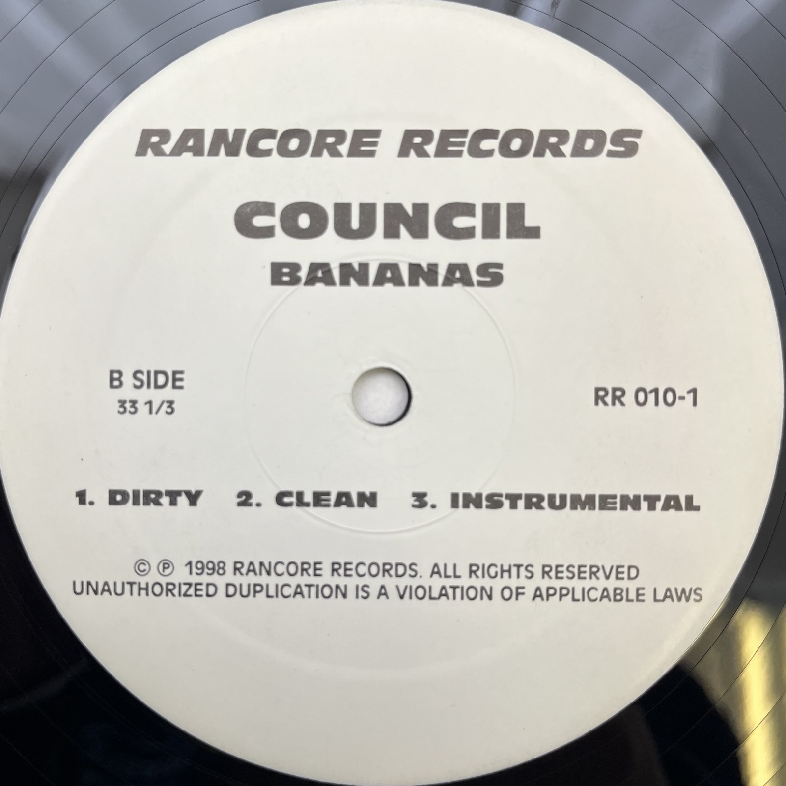 画像3: COUNCIL / WE'RE ON TOP OF THANGS - BANANNAS