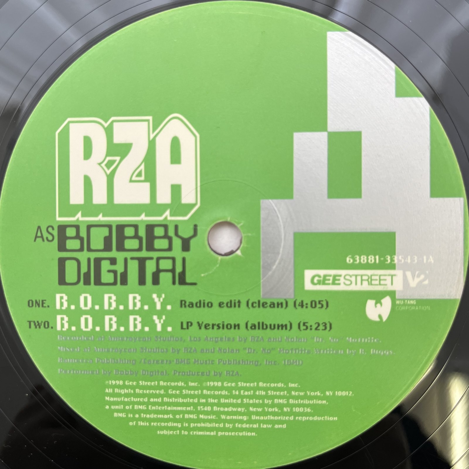 画像3: RZA as BOBBY DIGITAL / B.O.B.B.Y.