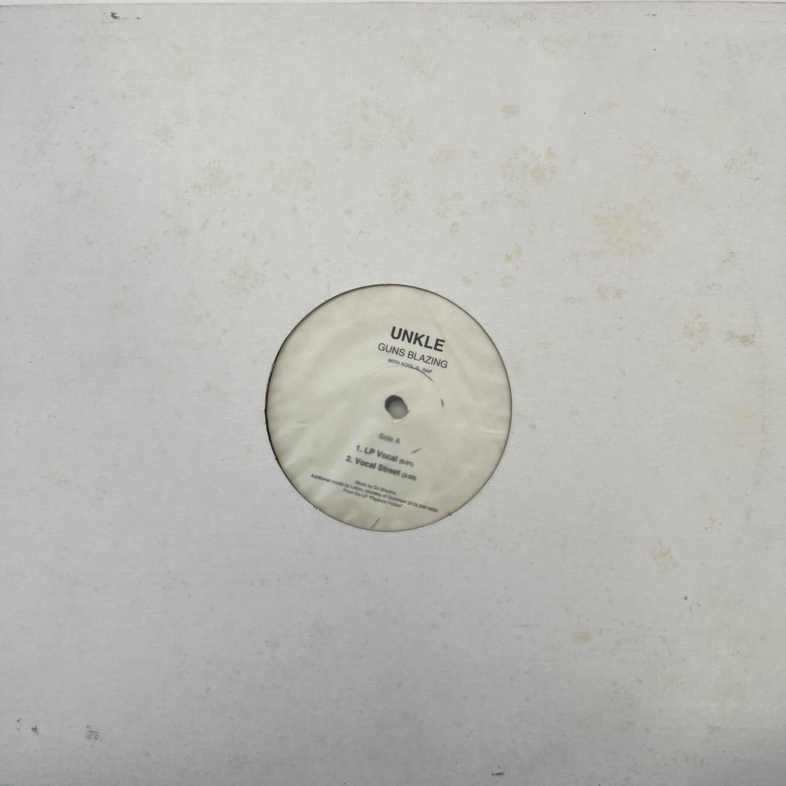 画像3: UNKLE with KOOL G RAP / GUNS BLAZING