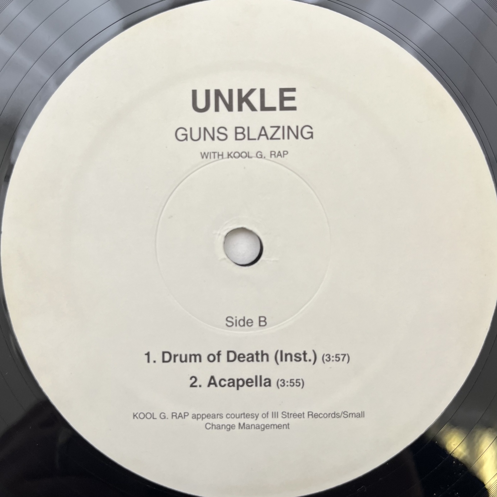 画像2: UNKLE with KOOL G RAP / GUNS BLAZING