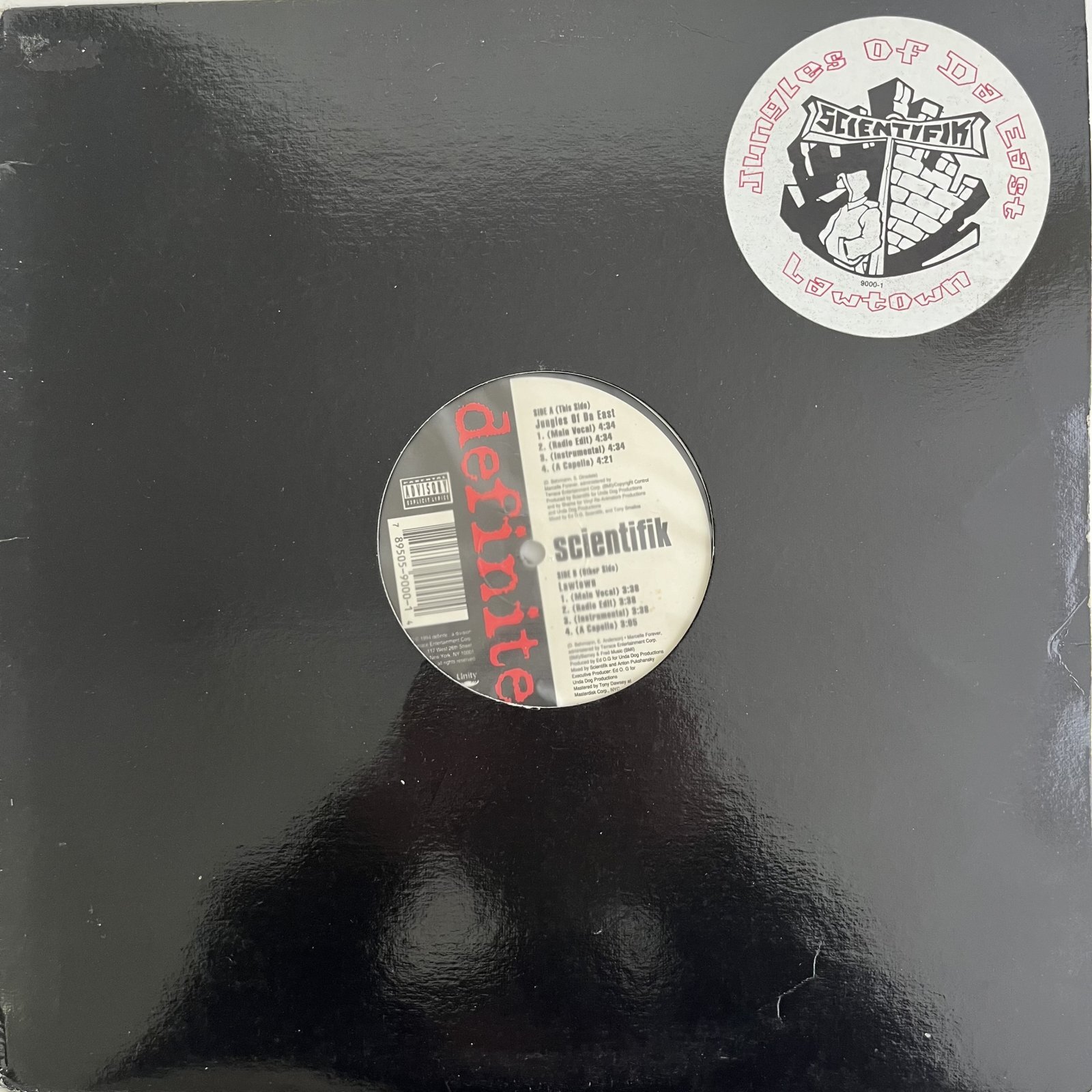 画像1: SCIENTIFIK / JUNGLES OF DA EAST