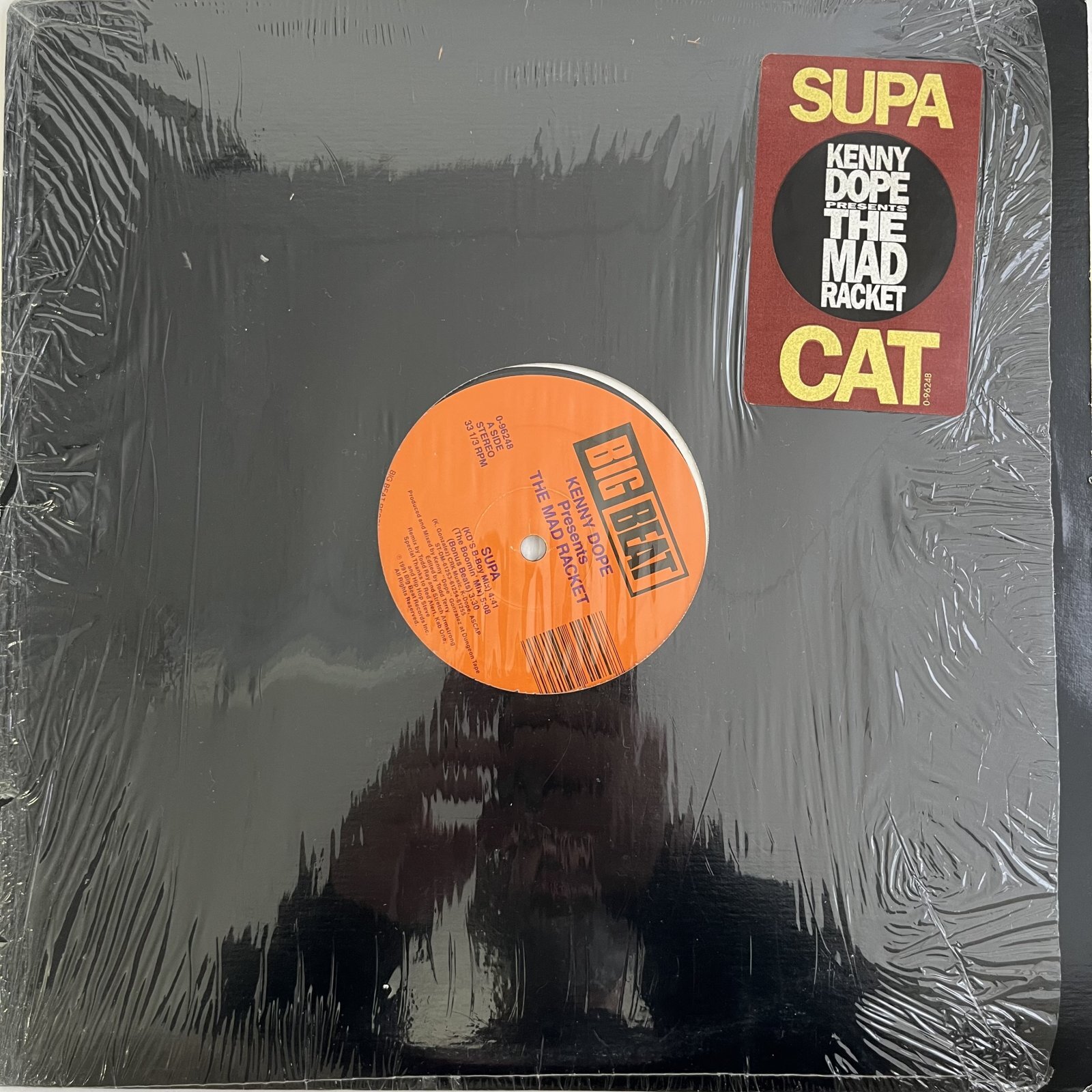 画像1: KENNY DOPE presents THE MAD RACKET / SUPA CAT