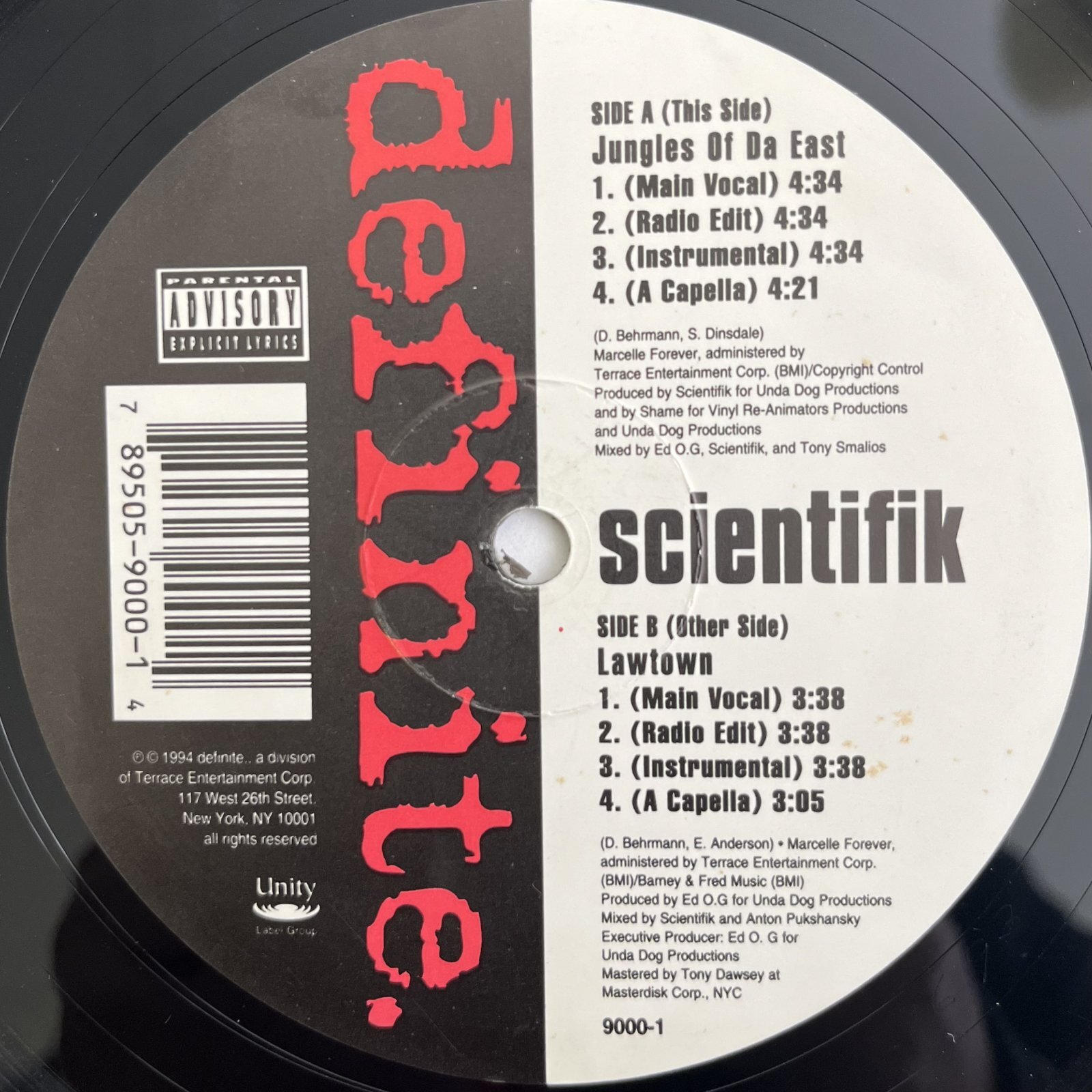 画像3: SCIENTIFIK / JUNGLES OF DA EAST