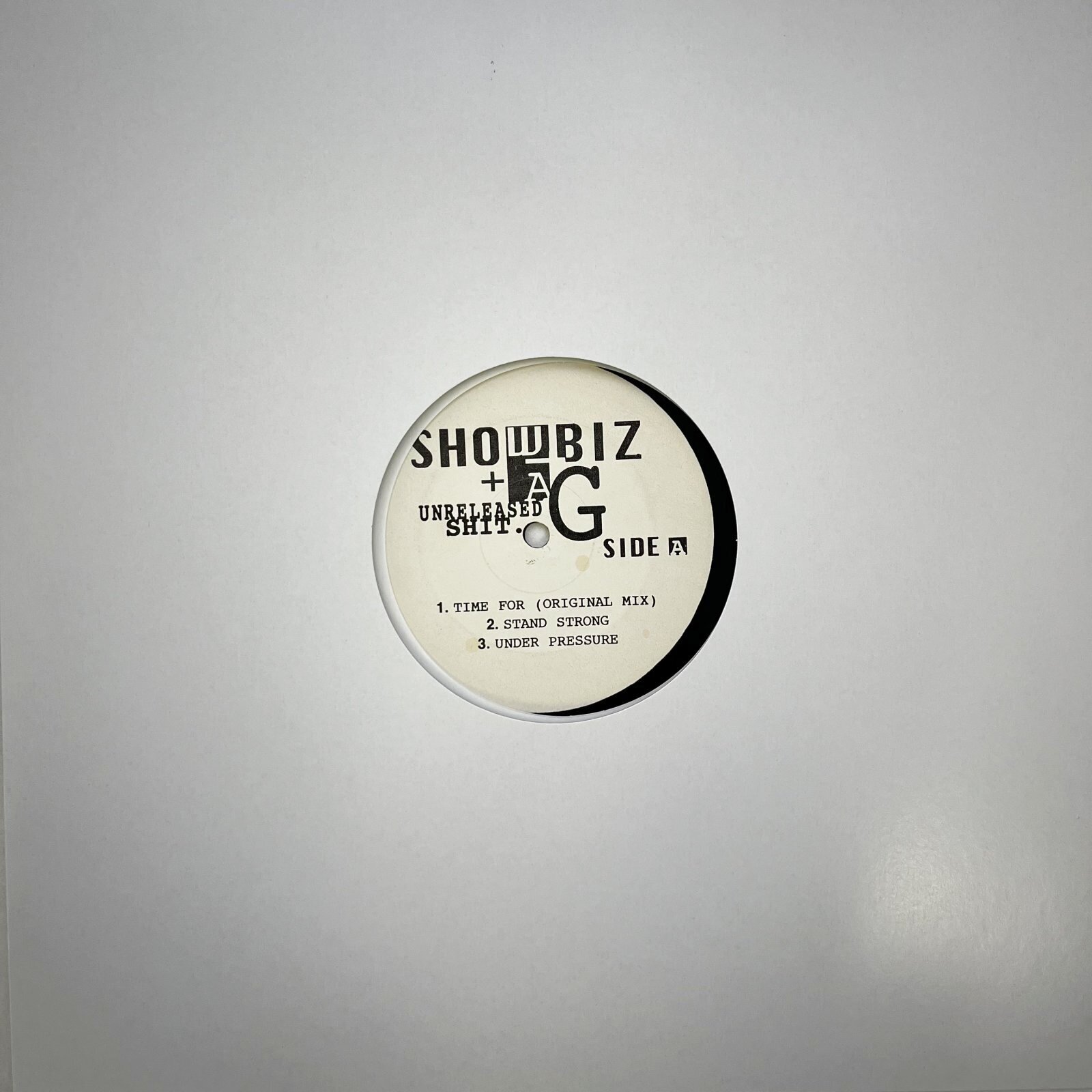 画像3: SHOWBIZ & A.G. / UNRELEASED SHIT