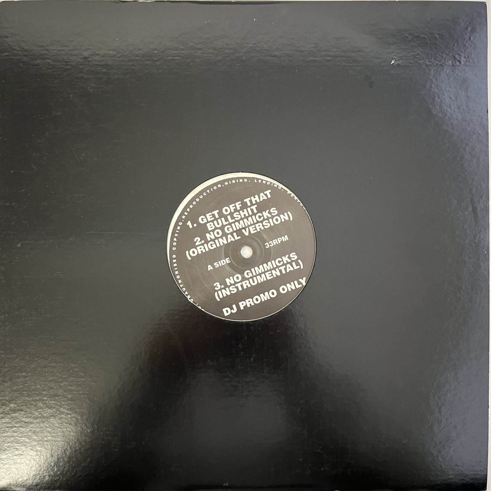 画像3: V.A. (LARGE PROFESSOR - LORD FINESSE - SHOW & AG.) / GET OFF THAT BULLSHIT- NO GIMMICKS - YOU KNOW NOW