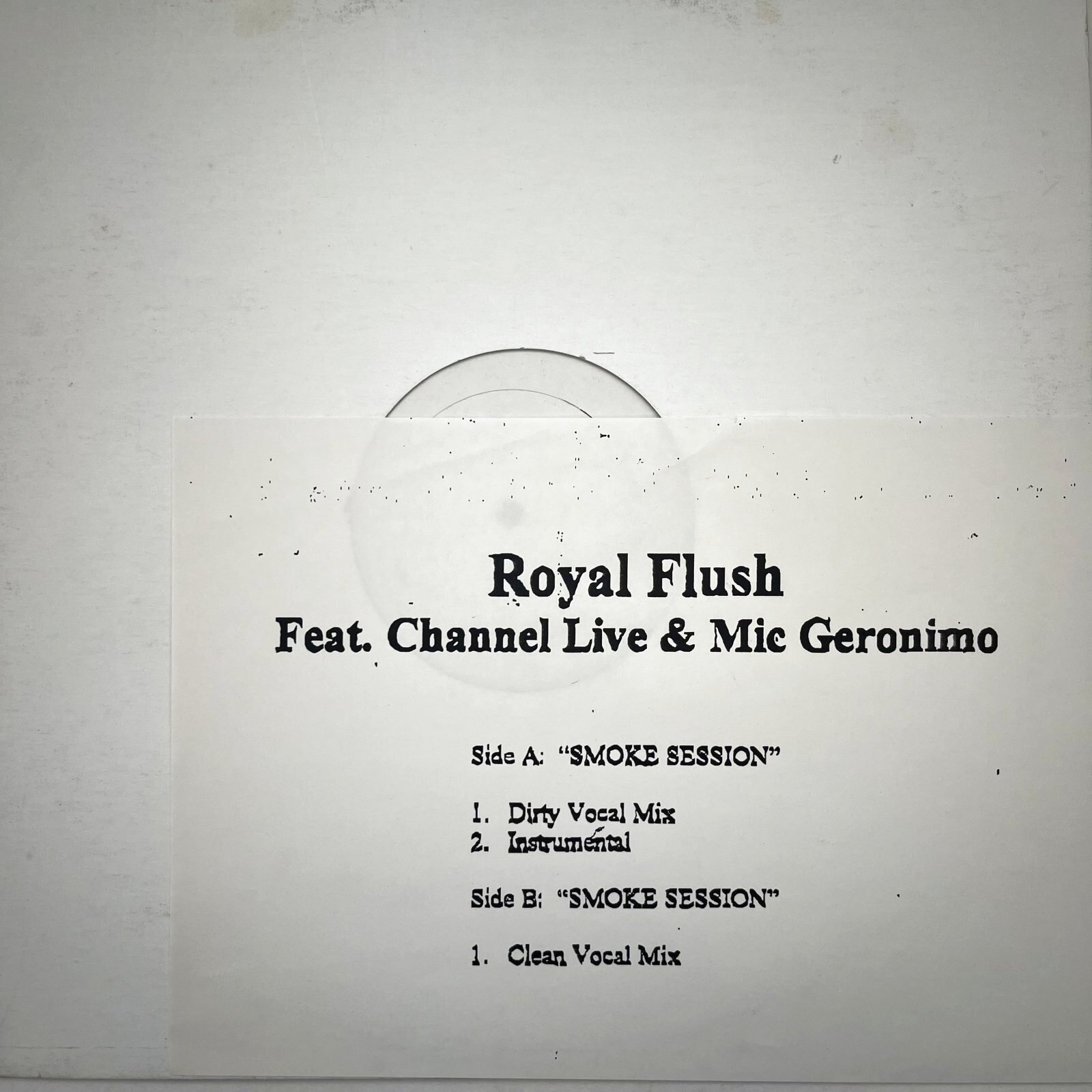 画像1: ROYAL FLUSH / SMOKE SESSION feat. CHANNEL LIVE & MIC GERONIMO