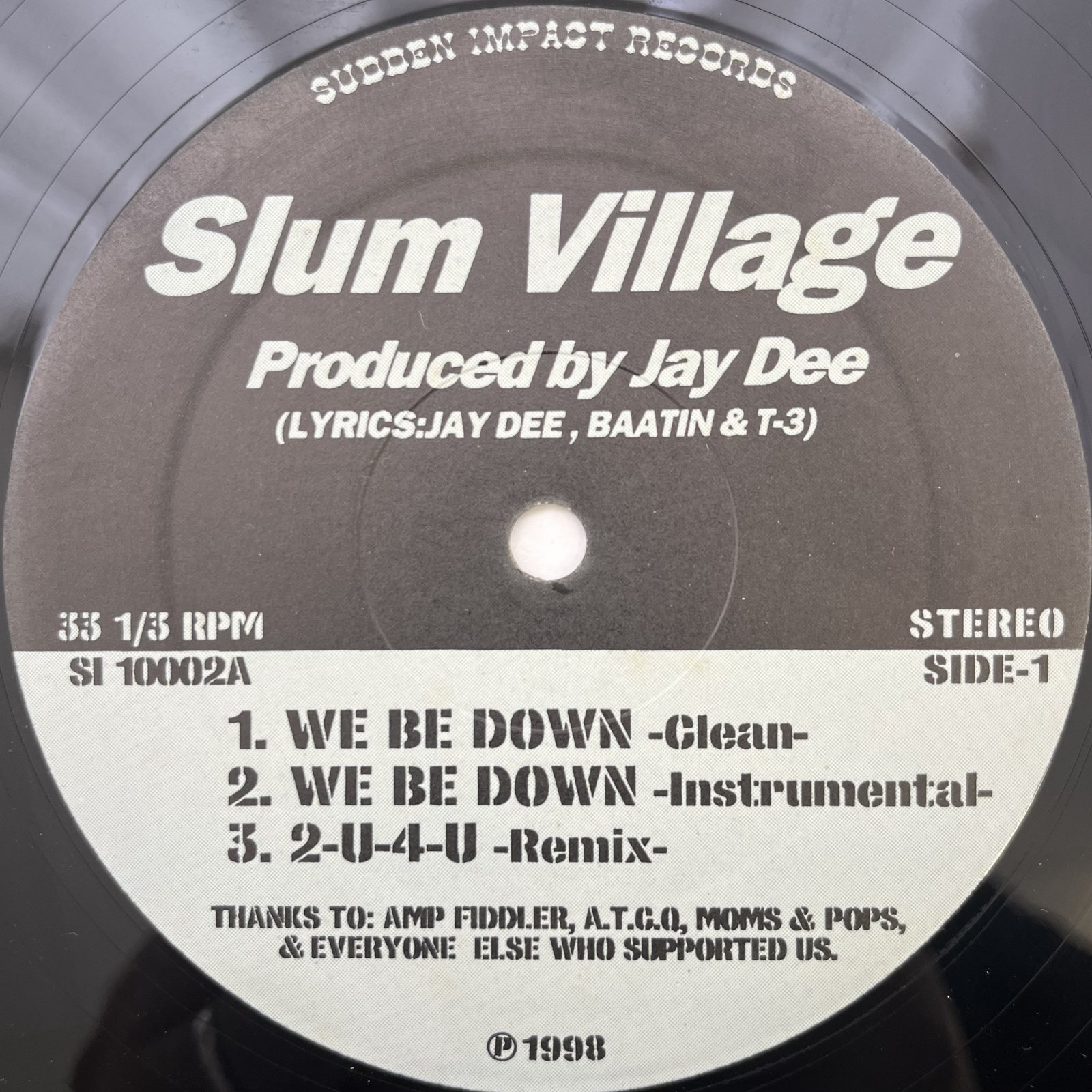 画像2: SLUM VILLAGE  / WE BE DOWN