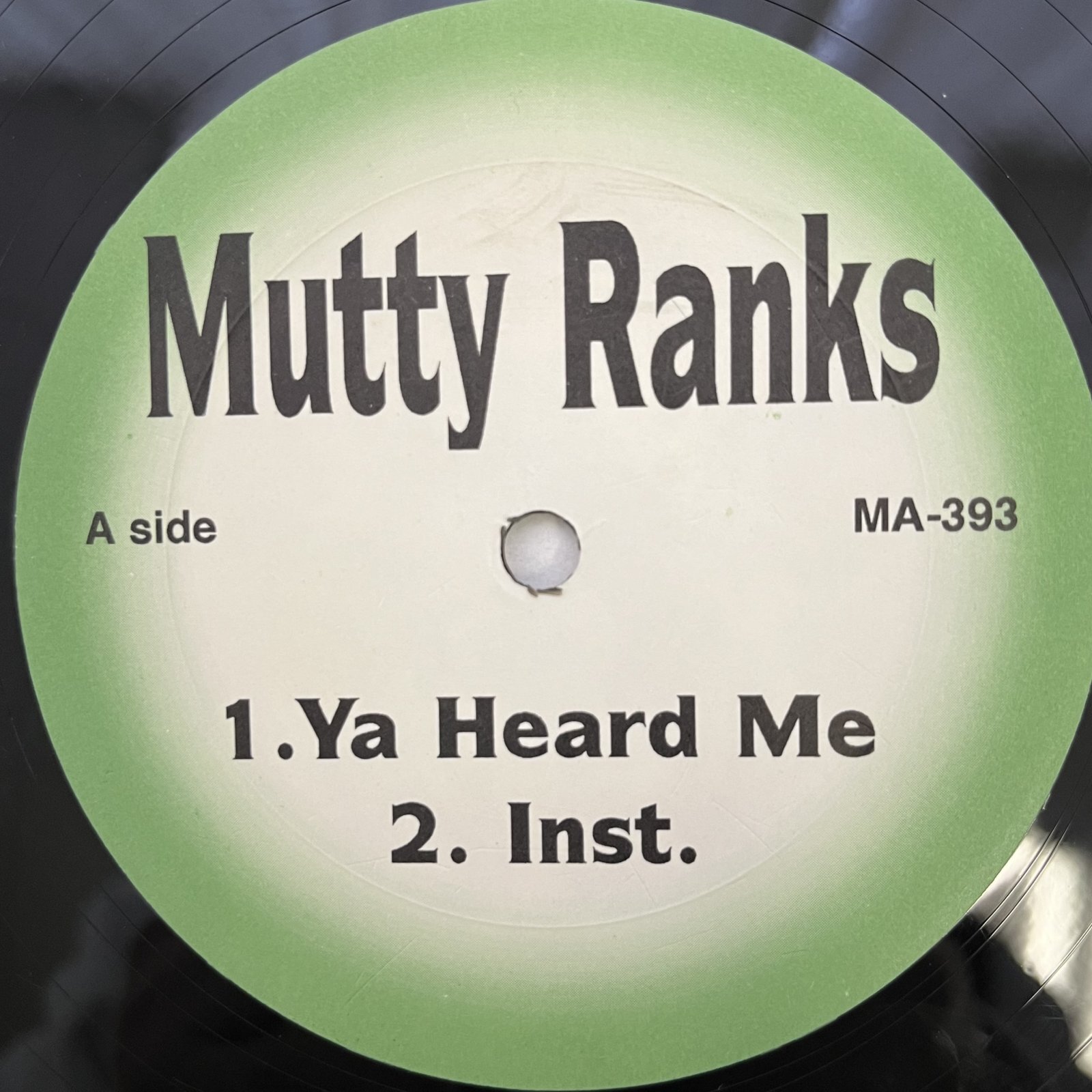 画像2: MUTTY RANKS (PHIFE DOG) / YA HEARD ME - YES, I HOLD IT DOWN