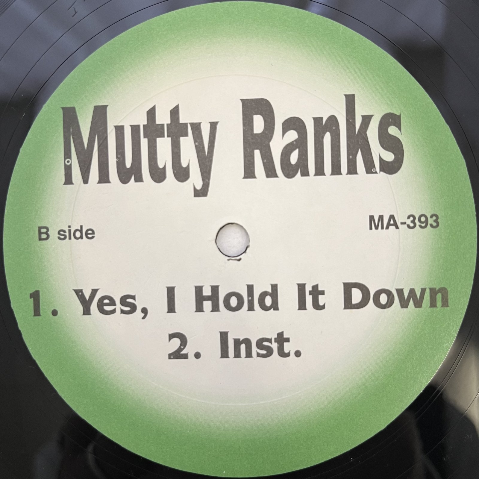 画像3: MUTTY RANKS (PHIFE DOG) / YA HEARD ME - YES, I HOLD IT DOWN