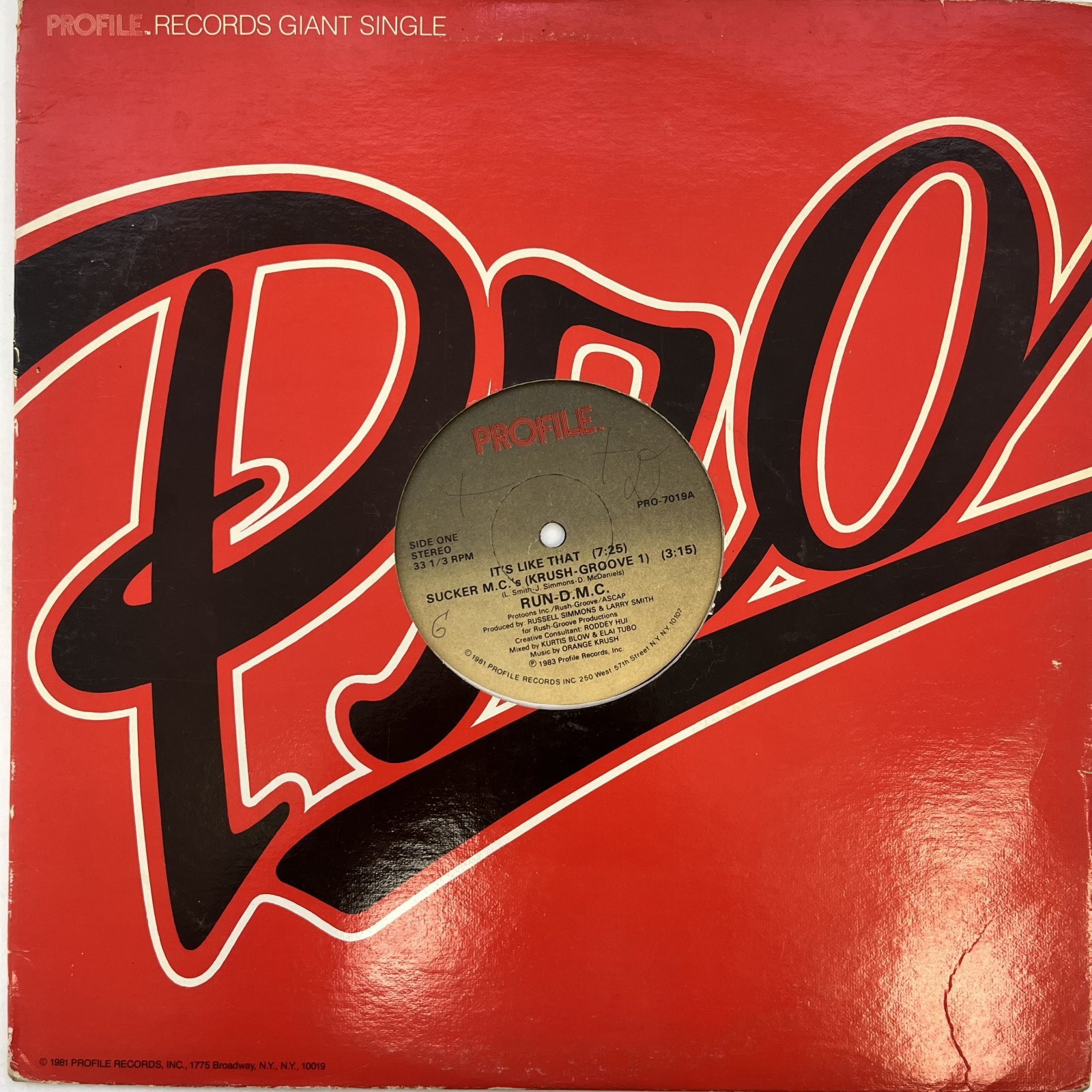 画像1: RUN-D.M.C. / IT'S LIKE THAT - SUCKER M.C.'s