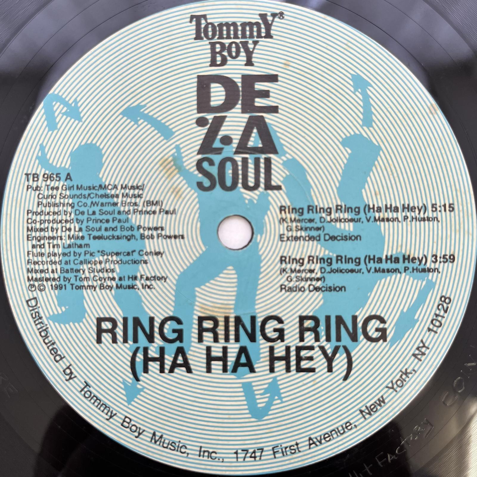 画像3: DE LA SOUL / RING RING RING(HA HA HEY)