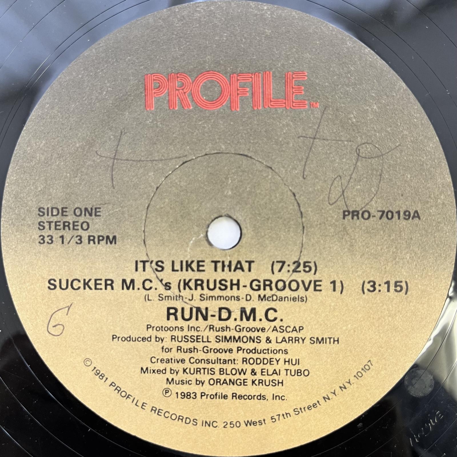 画像2: RUN-D.M.C. / IT'S LIKE THAT - SUCKER M.C.'s